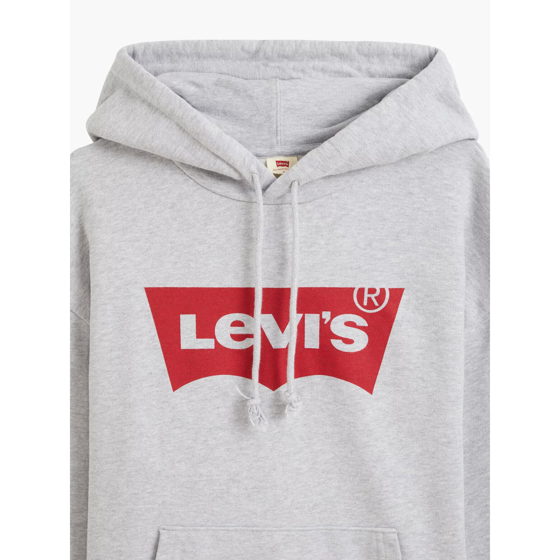 Levi's® Mikina Levi's Graphic Standard Hoodie Sivá Regular Fit - Pepit.sk