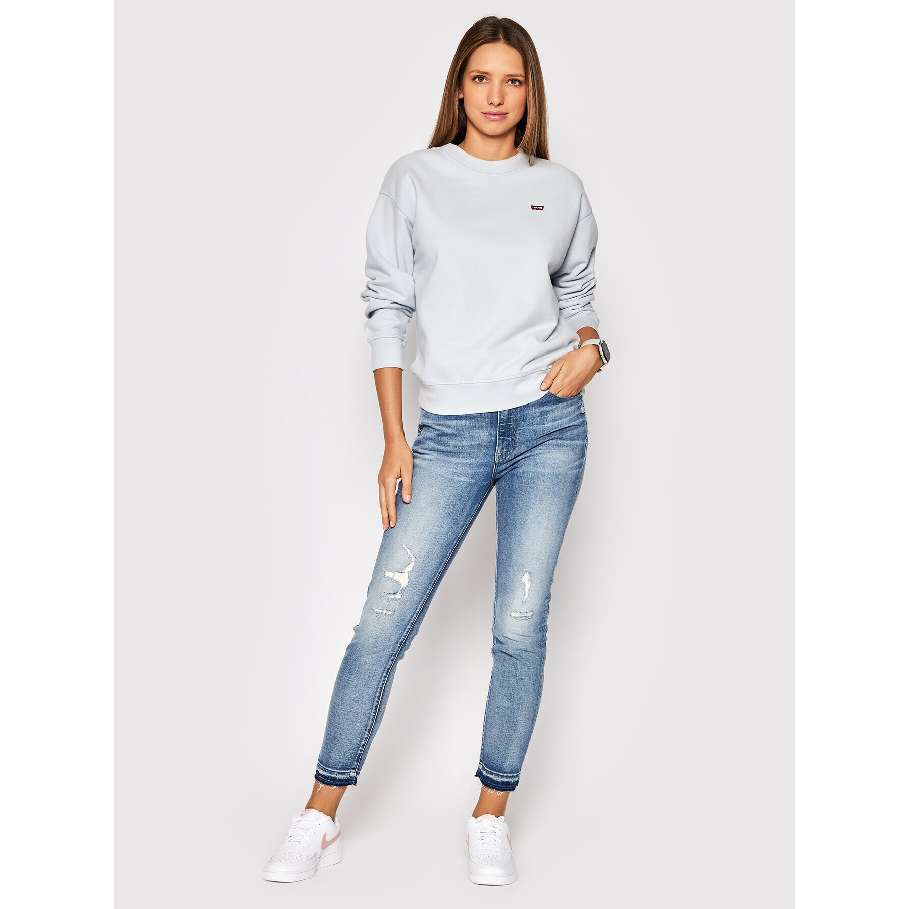 Levi's® Mikina Standard 24688-0025 Modrá Regular Fit - Pepit.sk