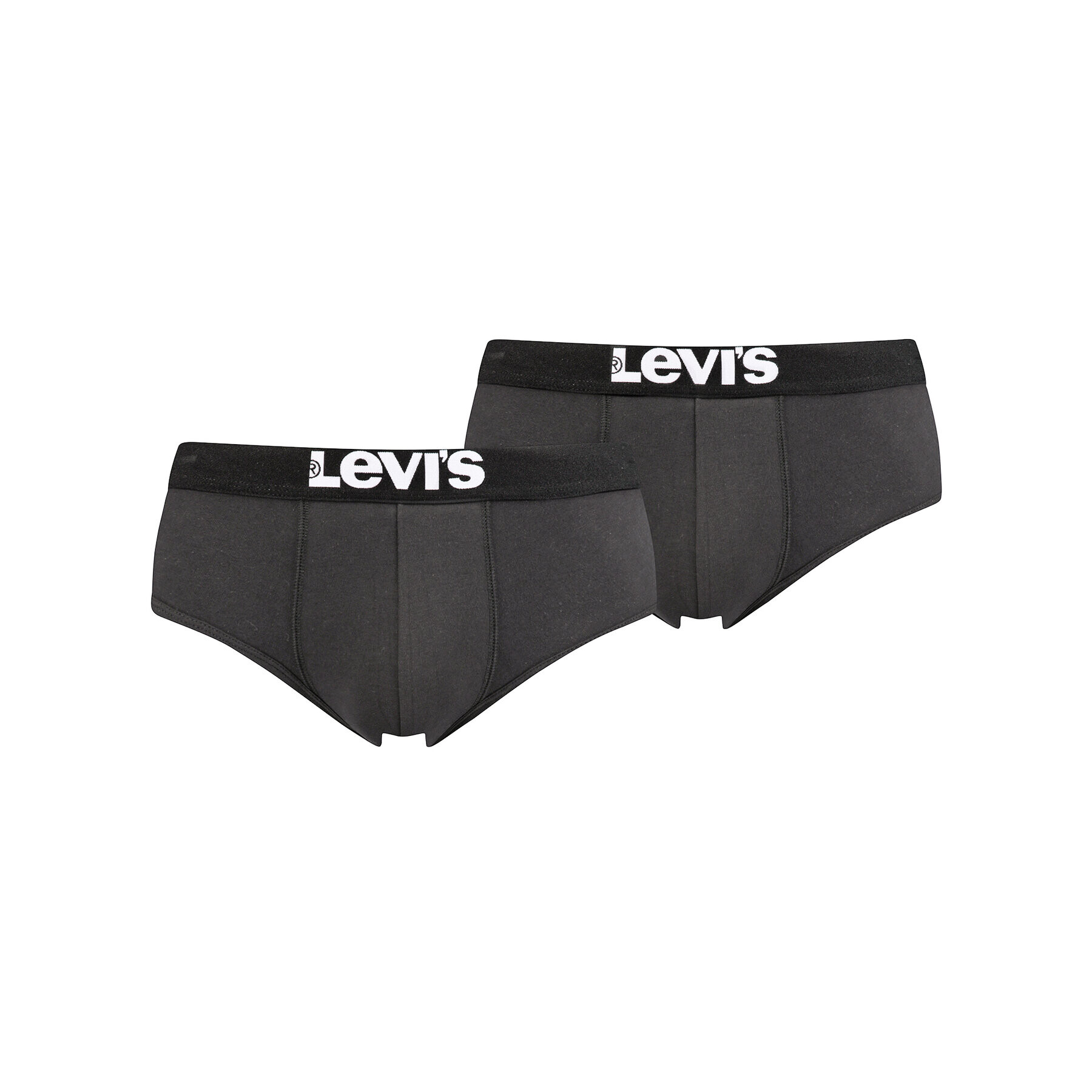 Levi's® Súprava 2 kusov slipov Solid Basic 905003001 Čierna - Pepit.sk