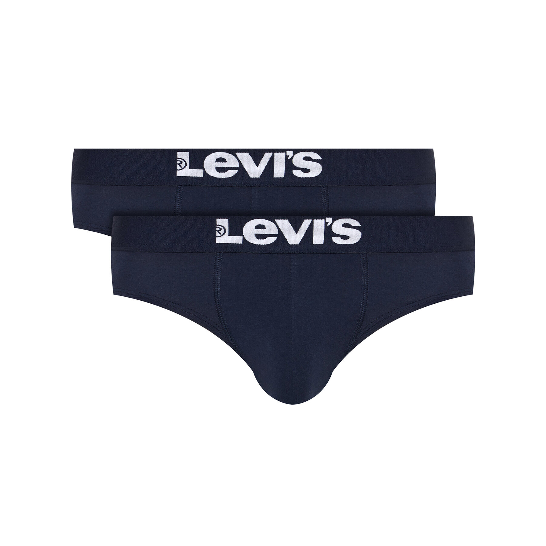 Levi's® Súprava 2 kusov slipov Solid Basic 905003001 Tmavomodrá - Pepit.sk