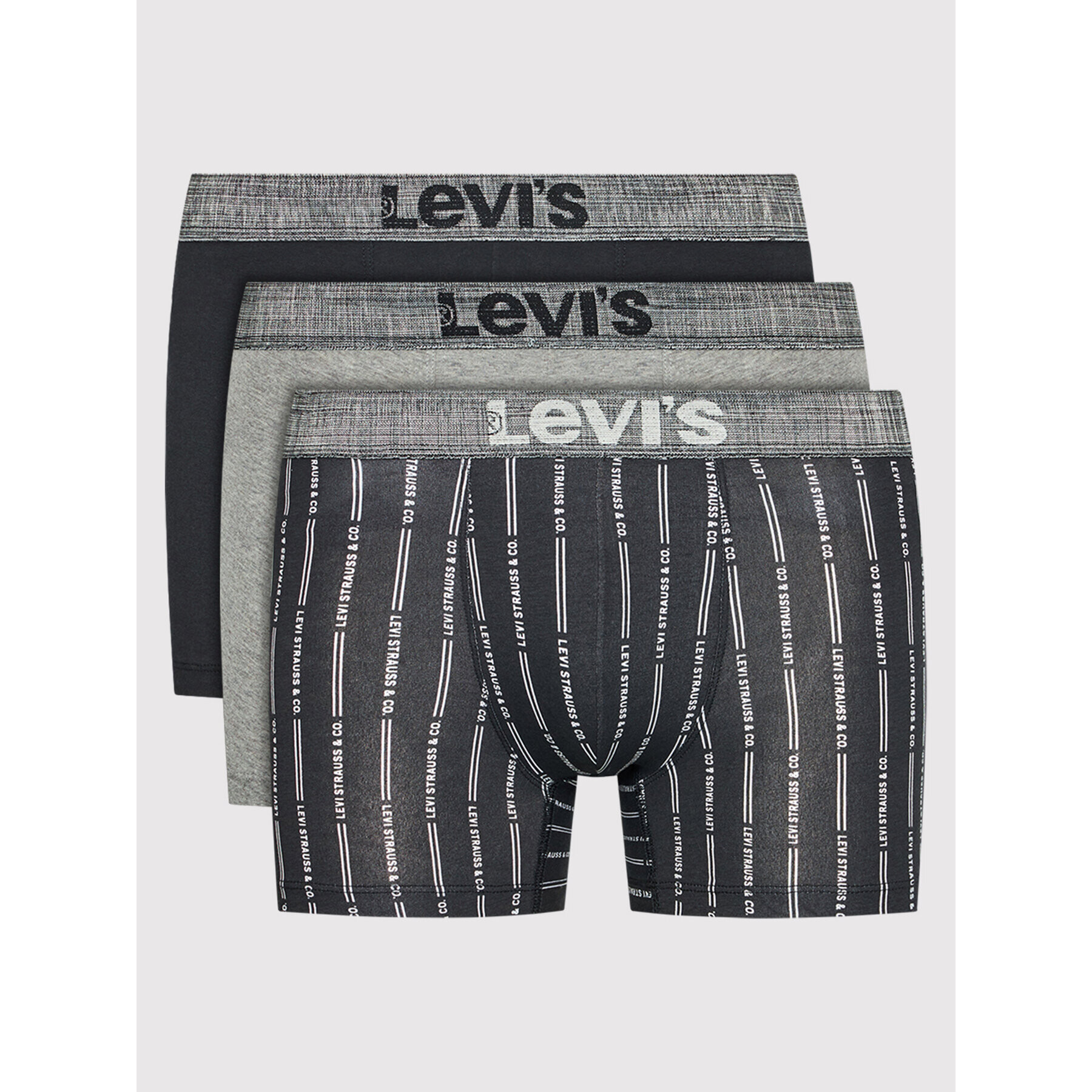 Levi's® Súprava 3 kusov boxeriek 701203917 Čierna - Pepit.sk