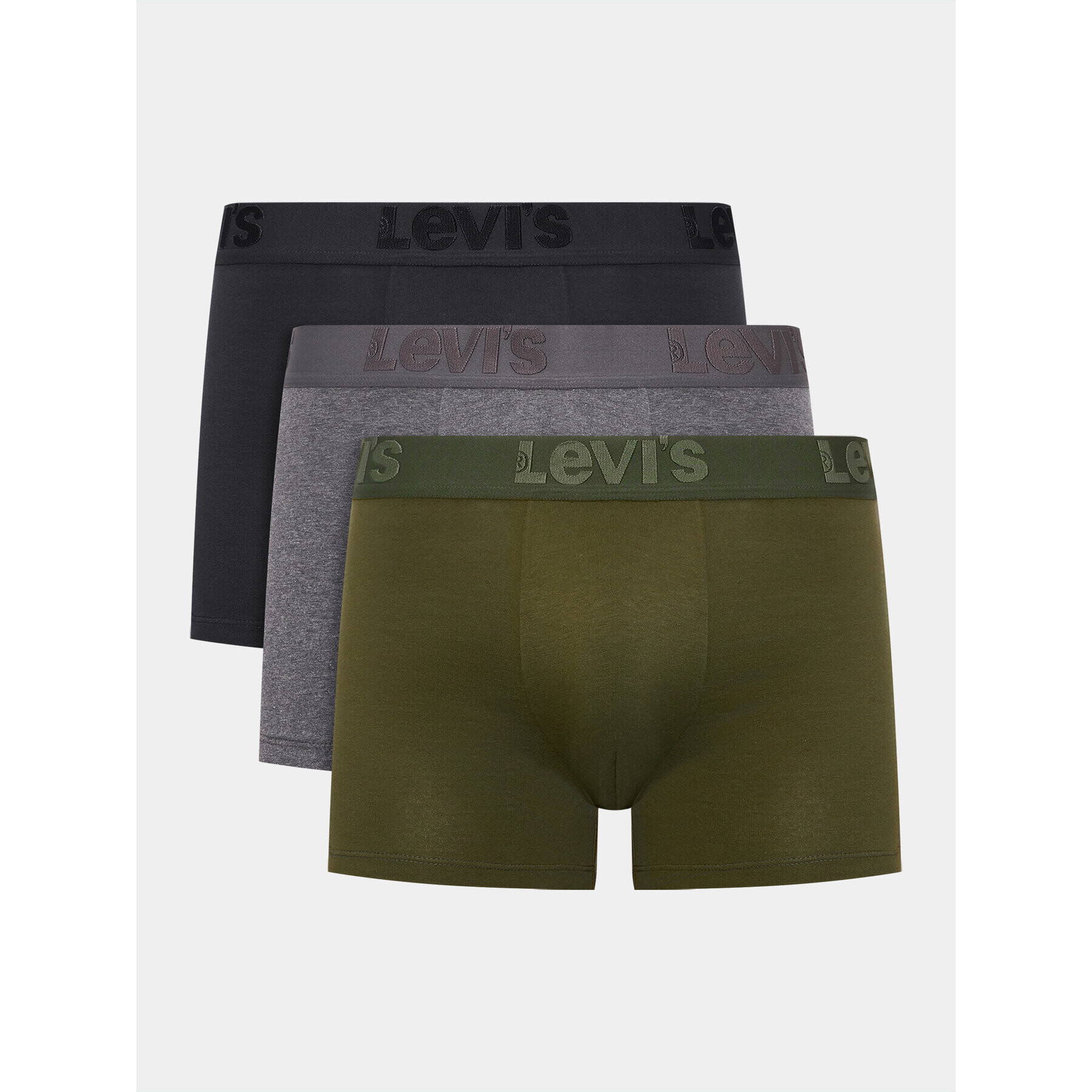 Levi's® Súprava 3 kusov boxeriek 905042001 Sivá - Pepit.sk