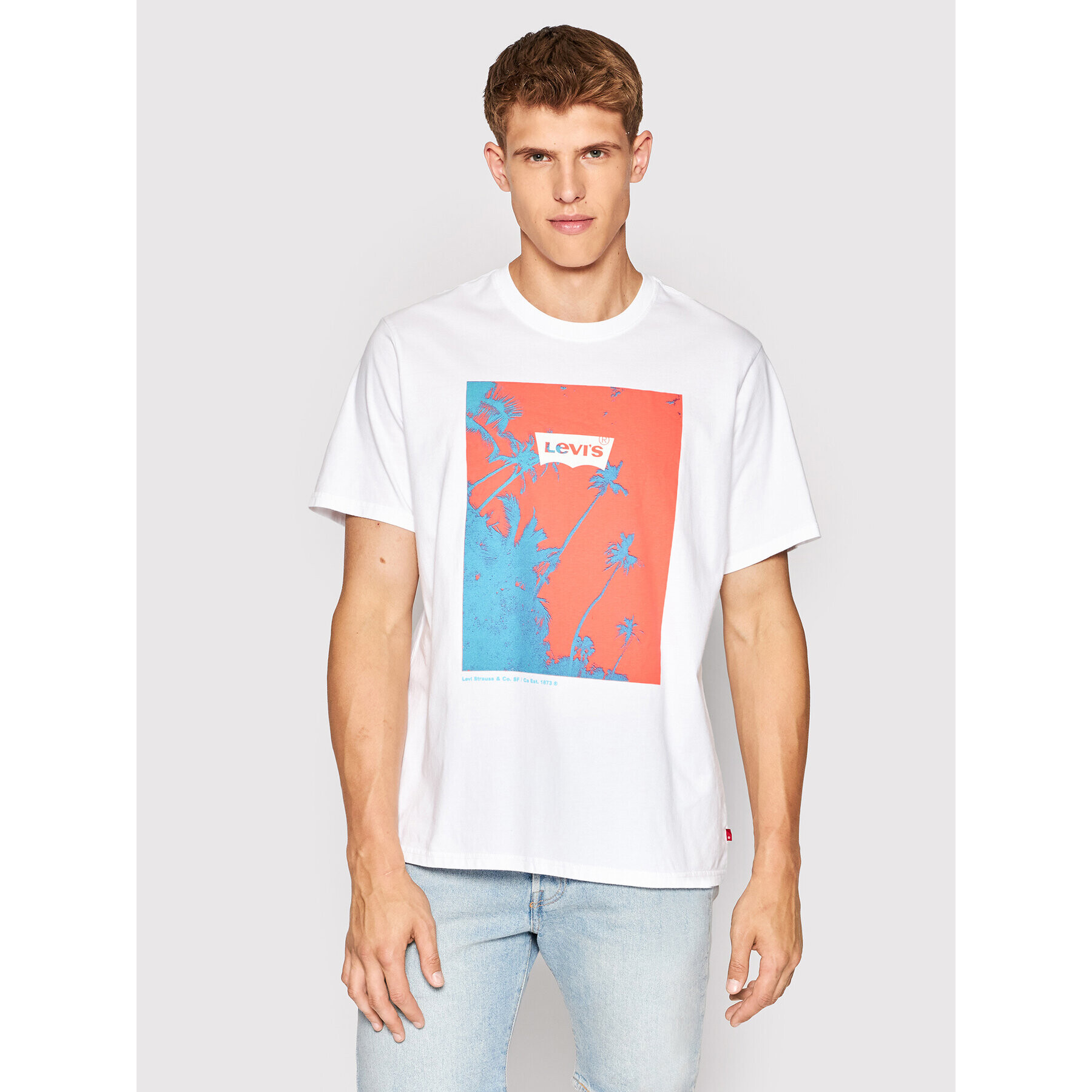 Levi's® Tričko 16143-0012 Biela Relaxed Fit - Pepit.sk