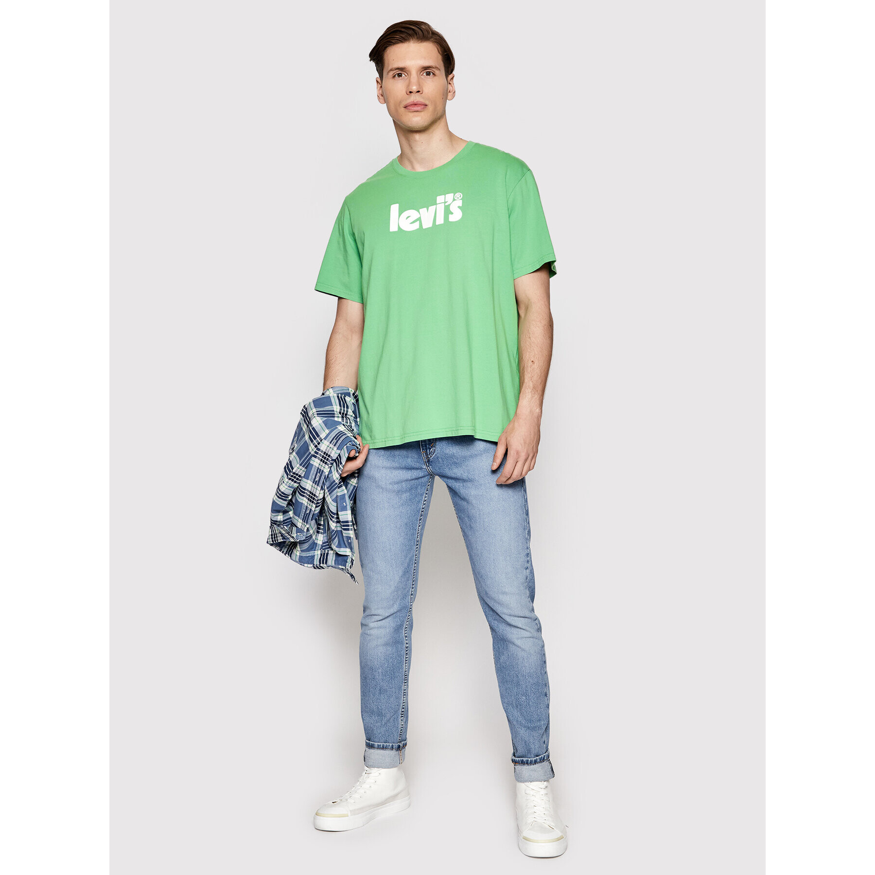 Levi's® Tričko 16143-0141 Zelená Relaxed Fit - Pepit.sk