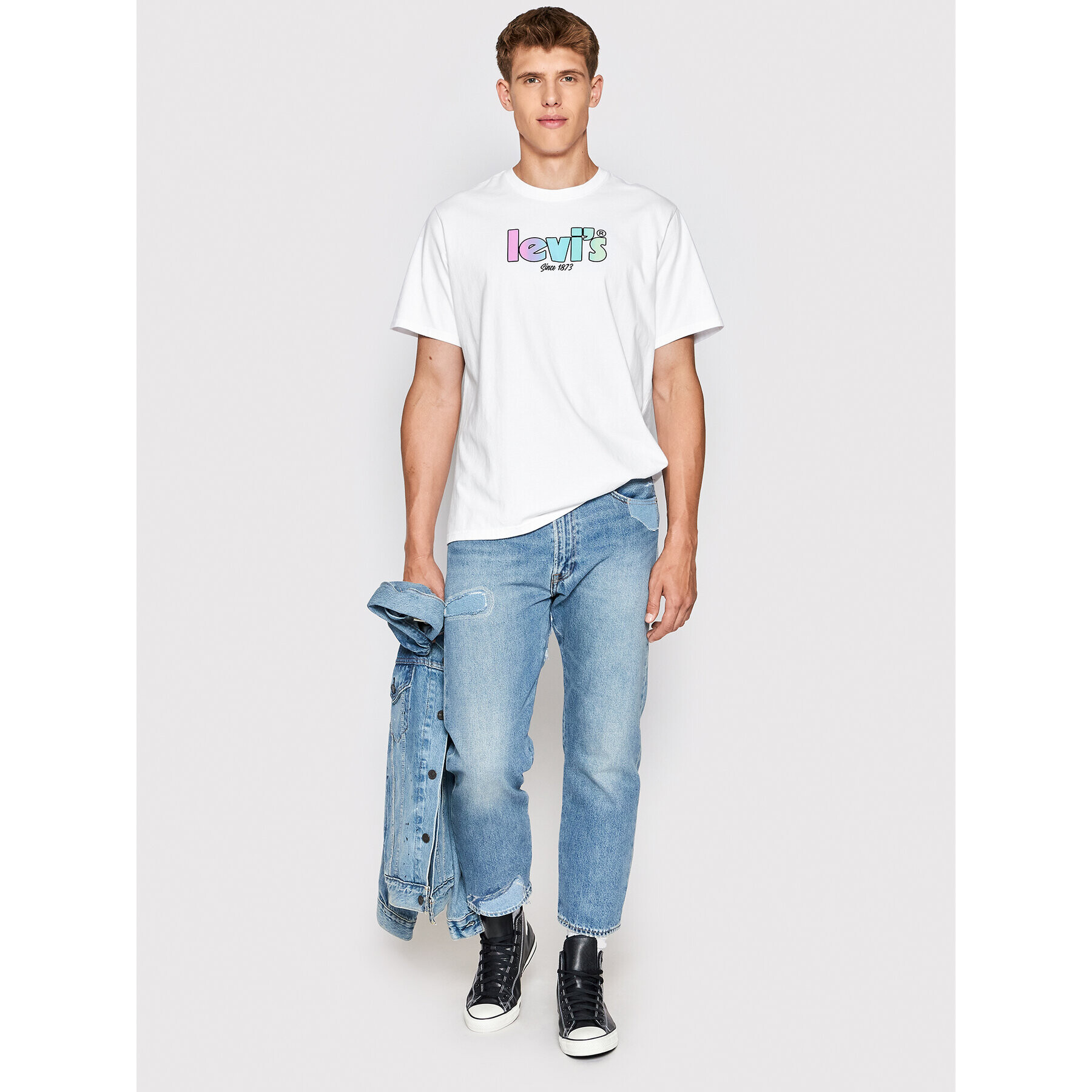 Levi's® Tričko 16143-0161 Biela Regular Fit - Pepit.sk