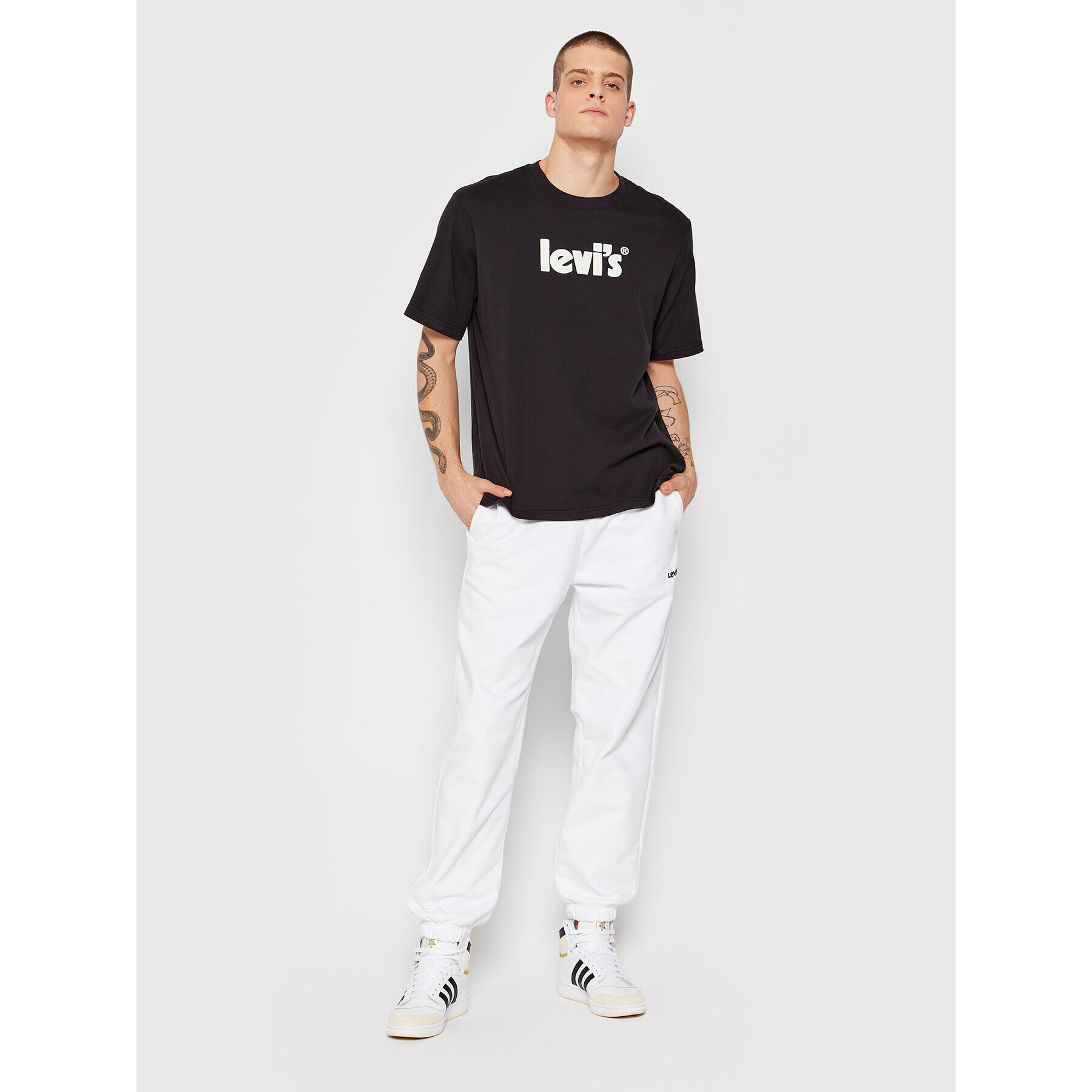 Levi's® Tričko 16143-0391 Čierna Relaxed Fit - Pepit.sk