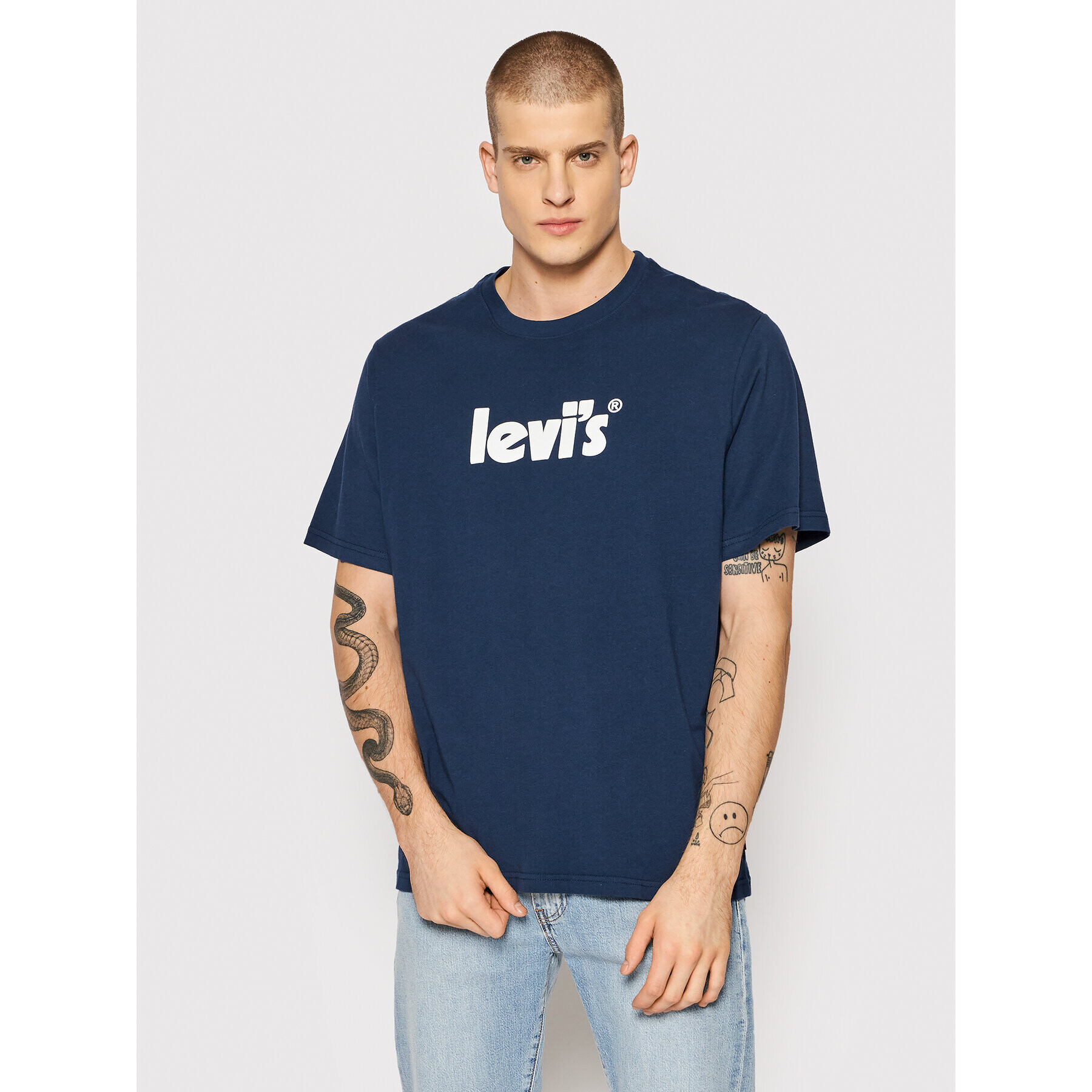 Levi's® Tričko 16143-0393 Tmavomodrá Relaxed Fit - Pepit.sk