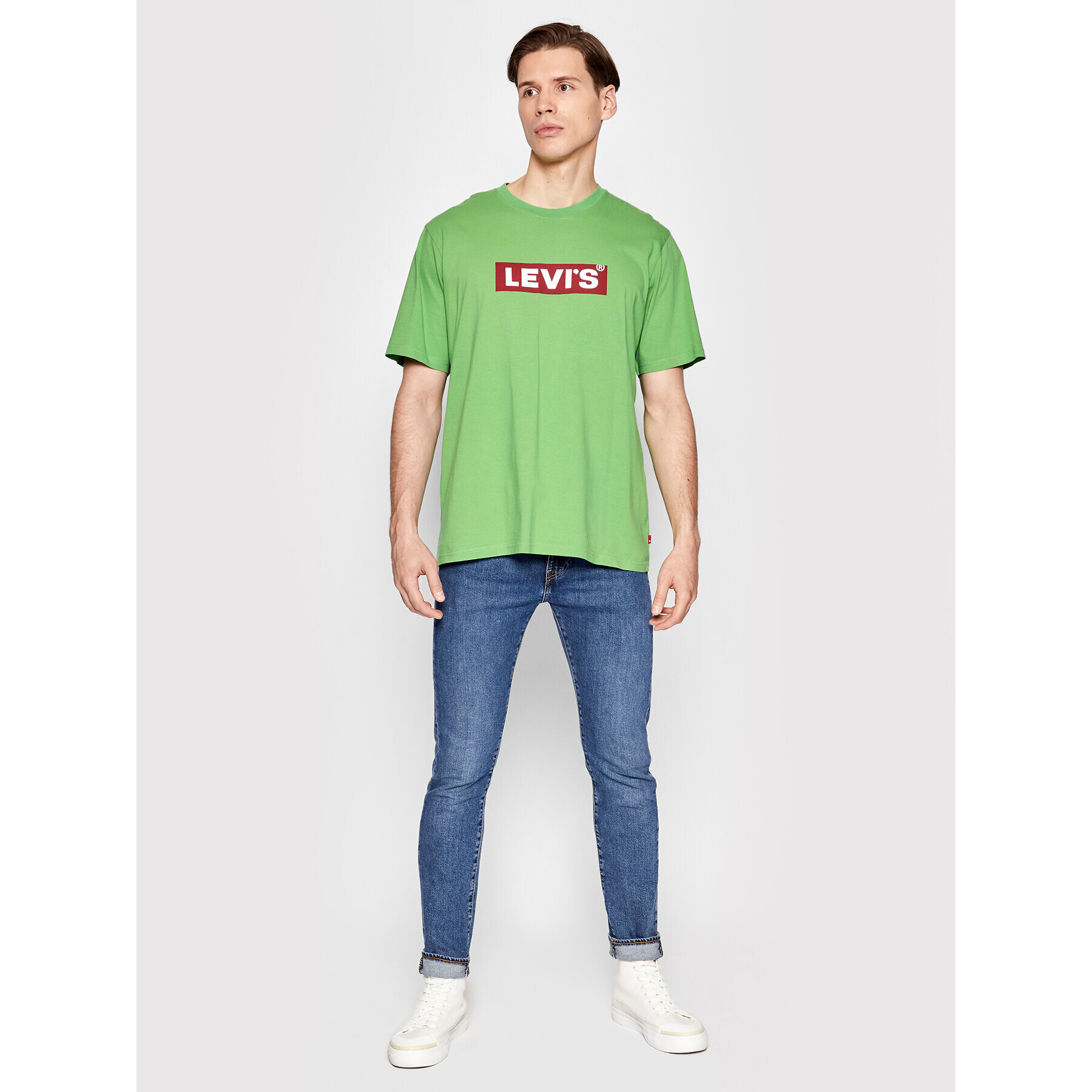 Levi's® Tričko 16143-0597 Zelená Relaxed Fit - Pepit.sk