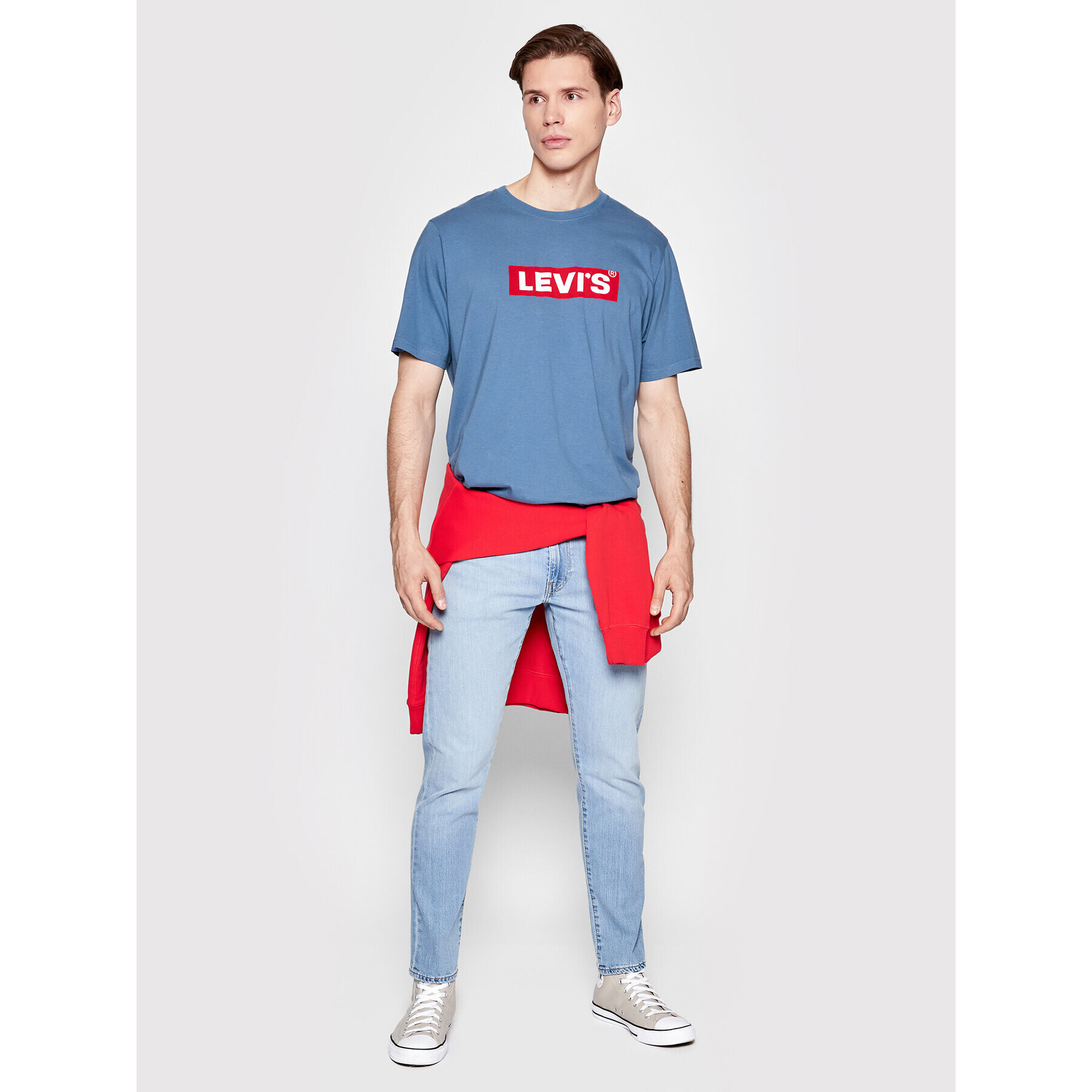 Levi's® Tričko 16143-0598 Modrá Relaxed Fit - Pepit.sk