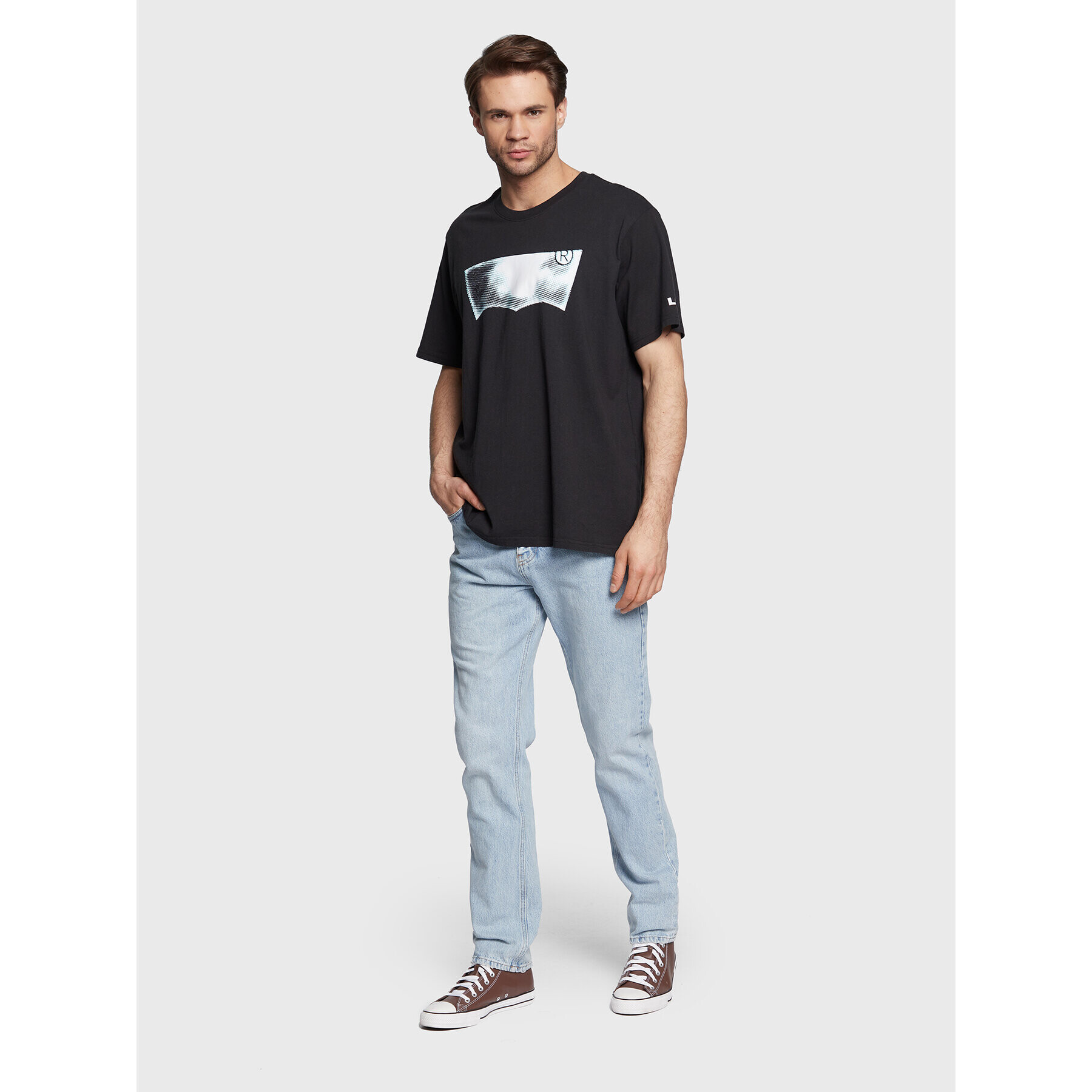 Levi's® Tričko 16143-0905 Čierna Relaxed Fit - Pepit.sk