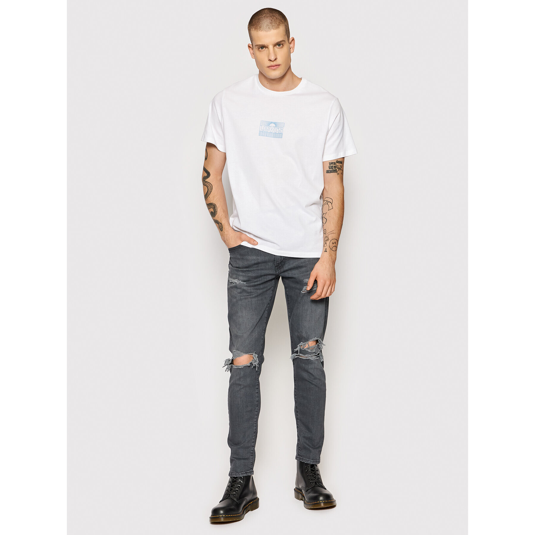 Levi's® Tričko 39636-0069 Biela Regular Fit - Pepit.sk