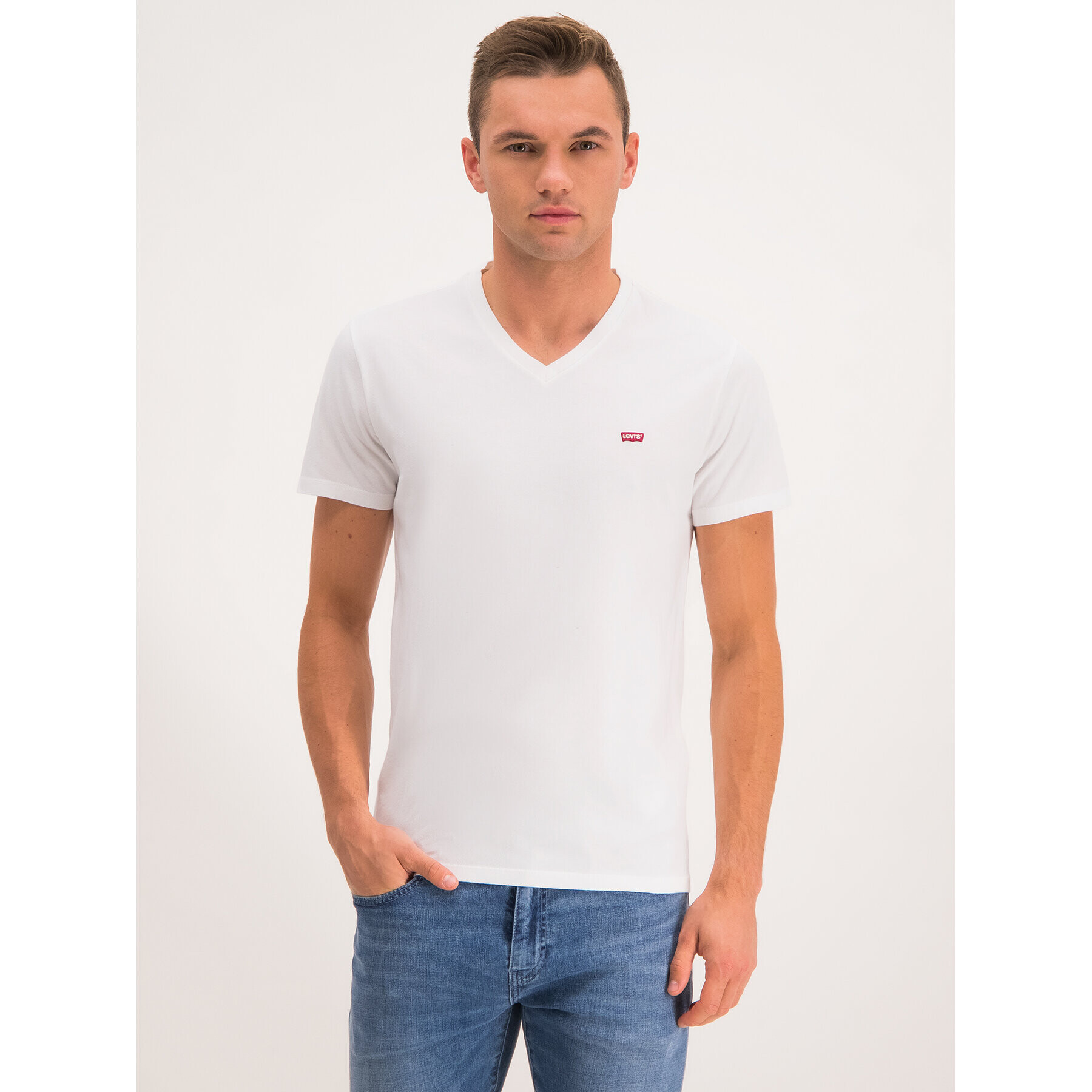 Levi's® Tričko 85641-0000 Biela Regular Fit - Pepit.sk