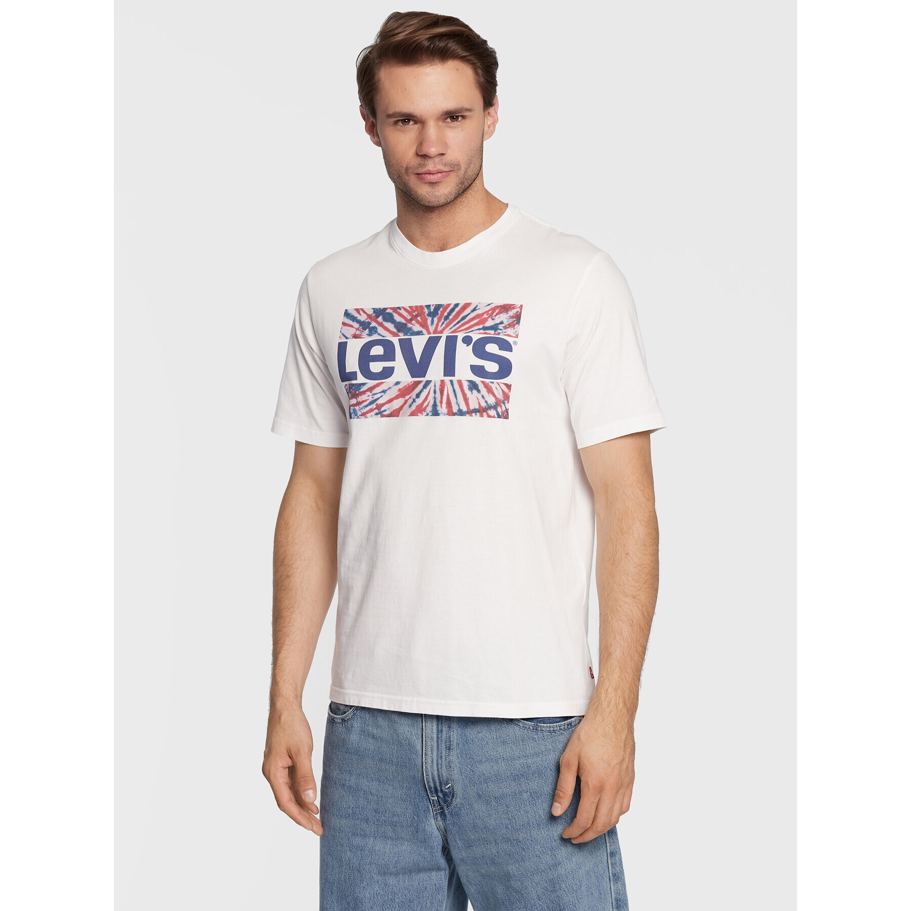 Levi's® Tričko Camiseta 16143-0609 Biela Relaxed Fit - Pepit.sk