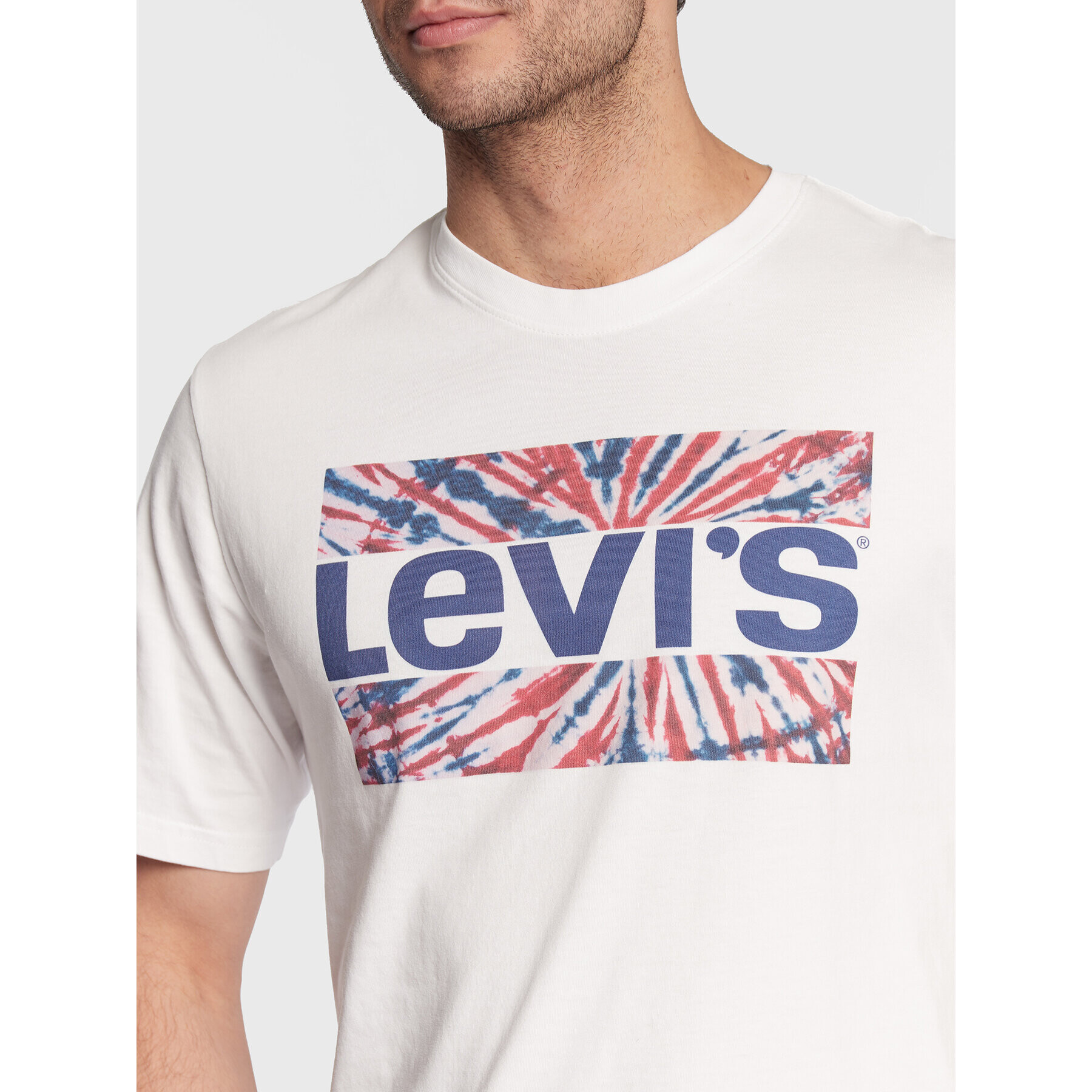 Levi's® Tričko Camiseta 16143-0609 Biela Relaxed Fit - Pepit.sk