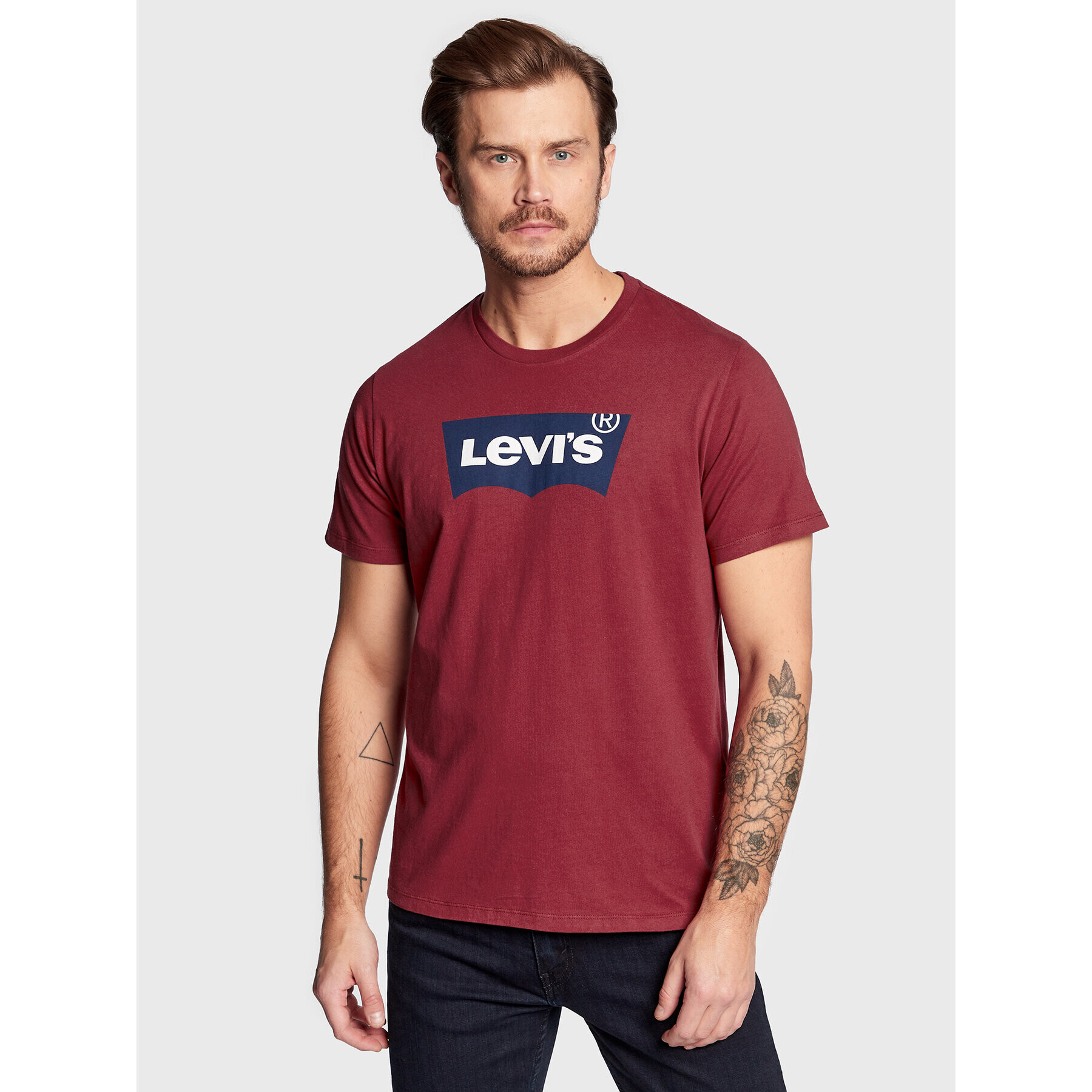 Levi's® Tričko Classic Graphic 22491-1190 Červená Classic Fit - Pepit.sk