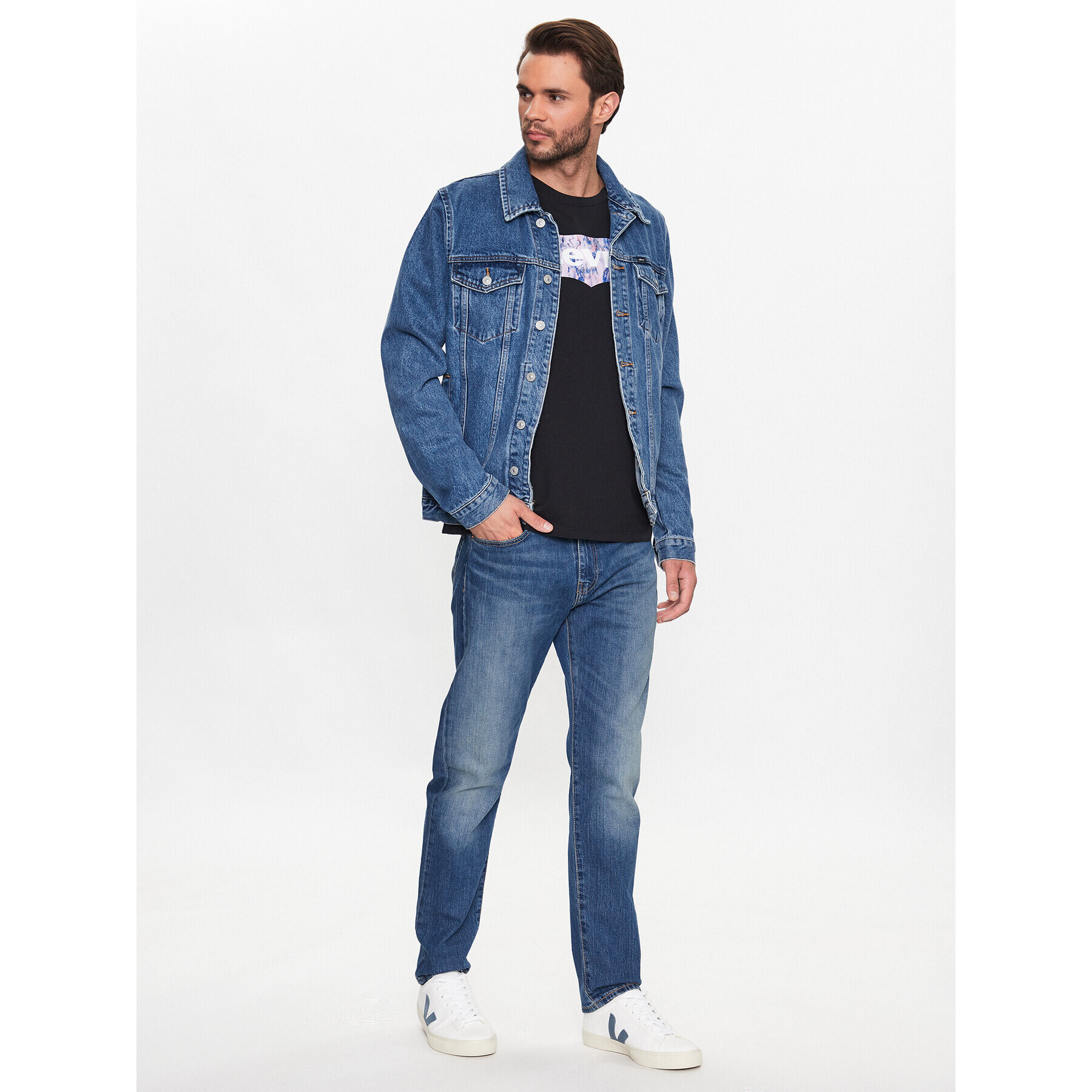 Levi's® Tričko Graphic 22491-1318 Čierna Regular Fit - Pepit.sk