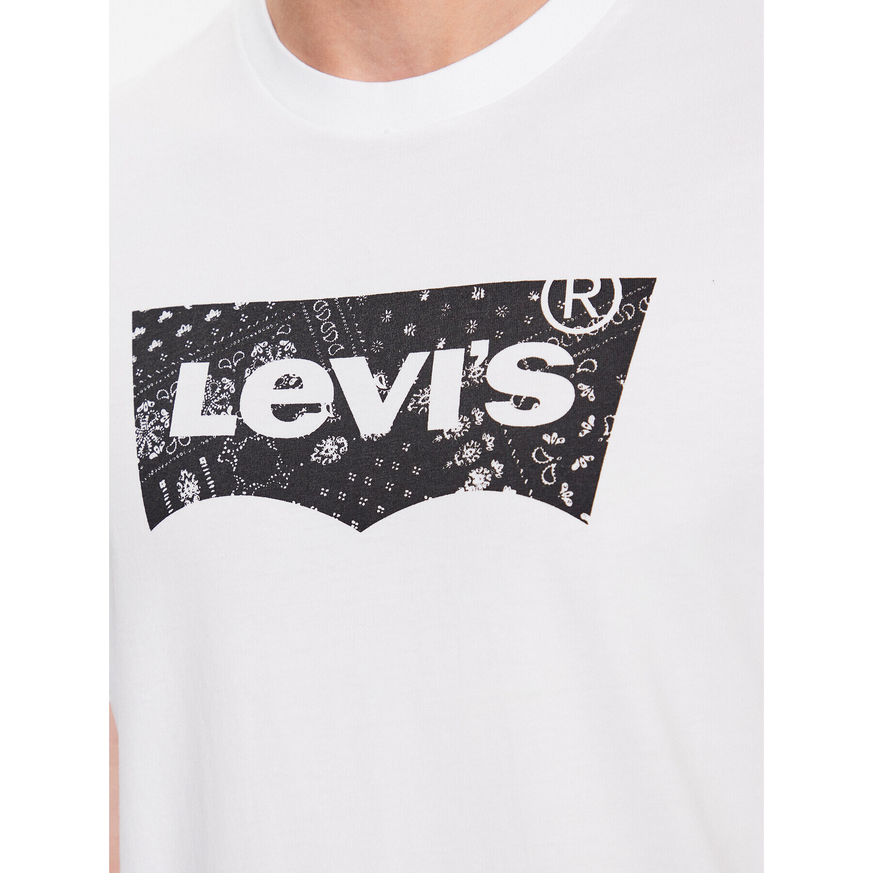 Levi's® Tričko Graphic 22491-1326 Biela Standard Fit - Pepit.sk