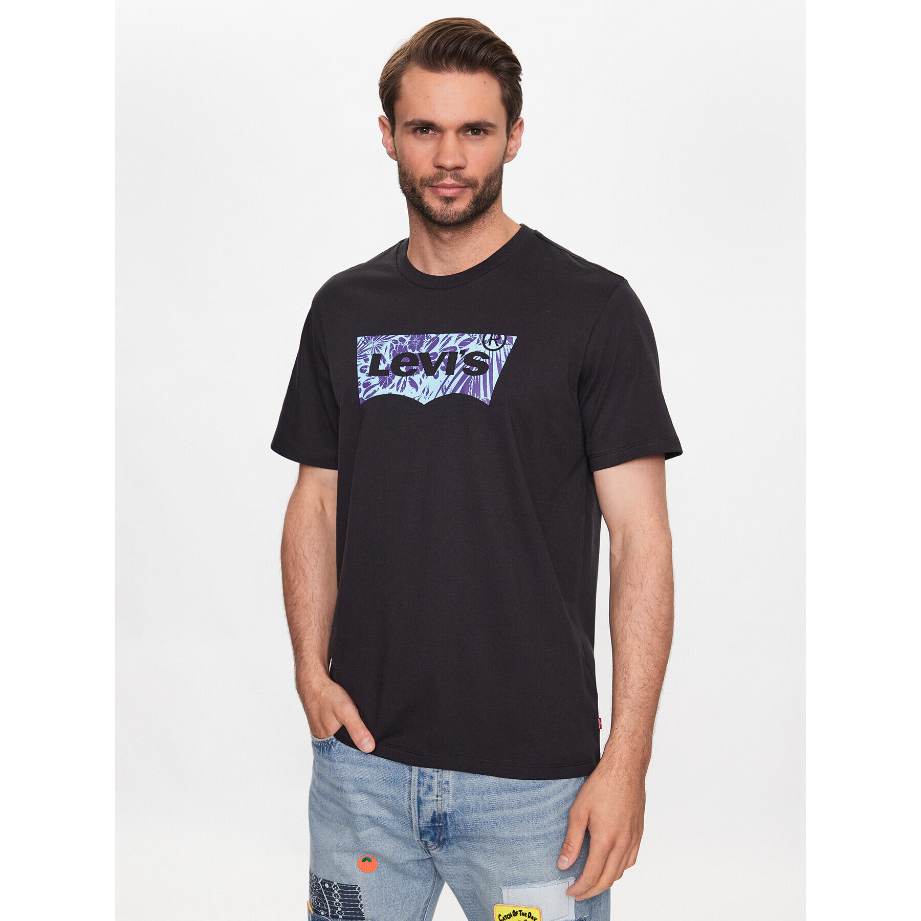 Levi's® Tričko Graphic 22491-1394 Čierna Regular Fit - Pepit.sk