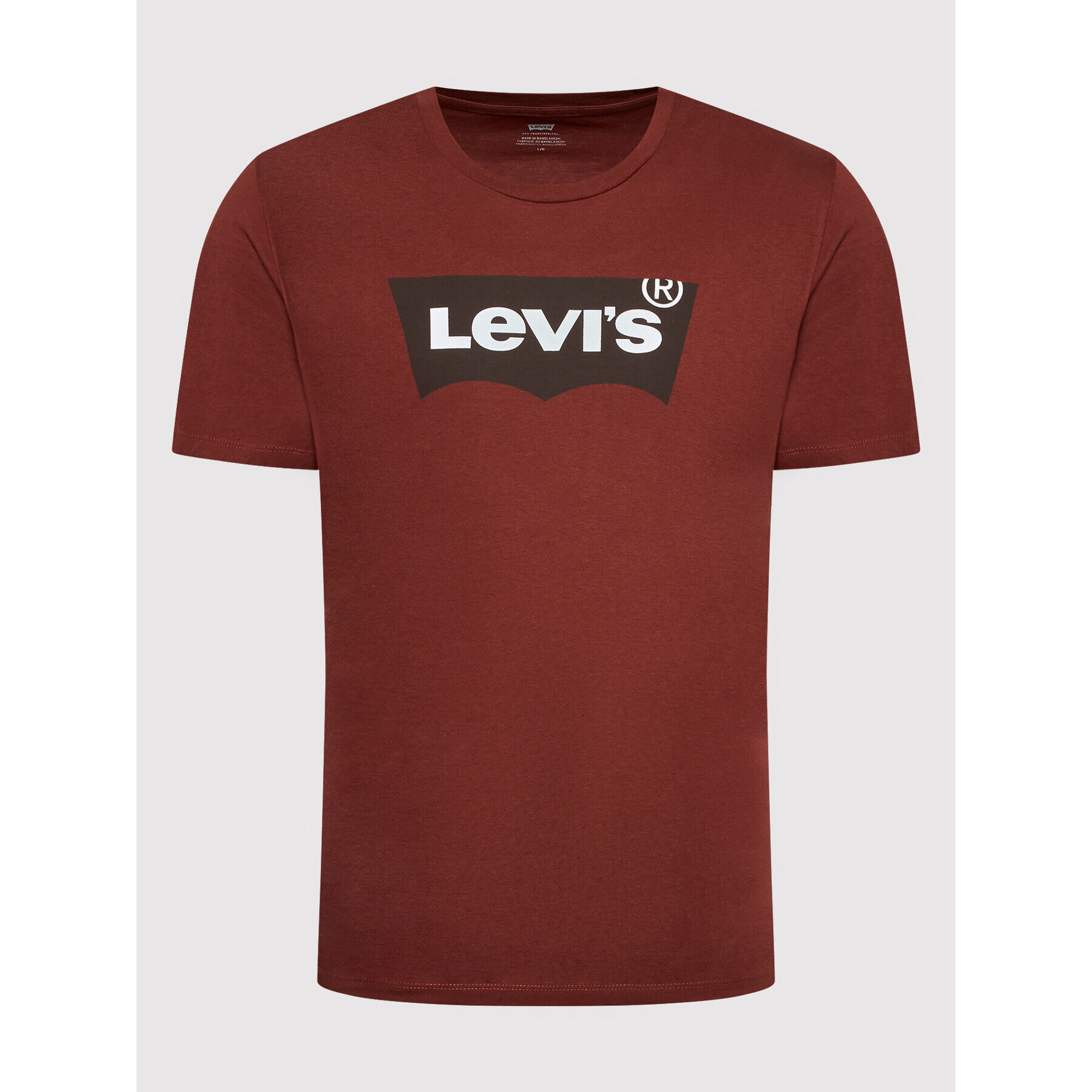 Levi's® Tričko Graphic Crewneck 22491-0476 Bordová Regular Fit - Pepit.sk