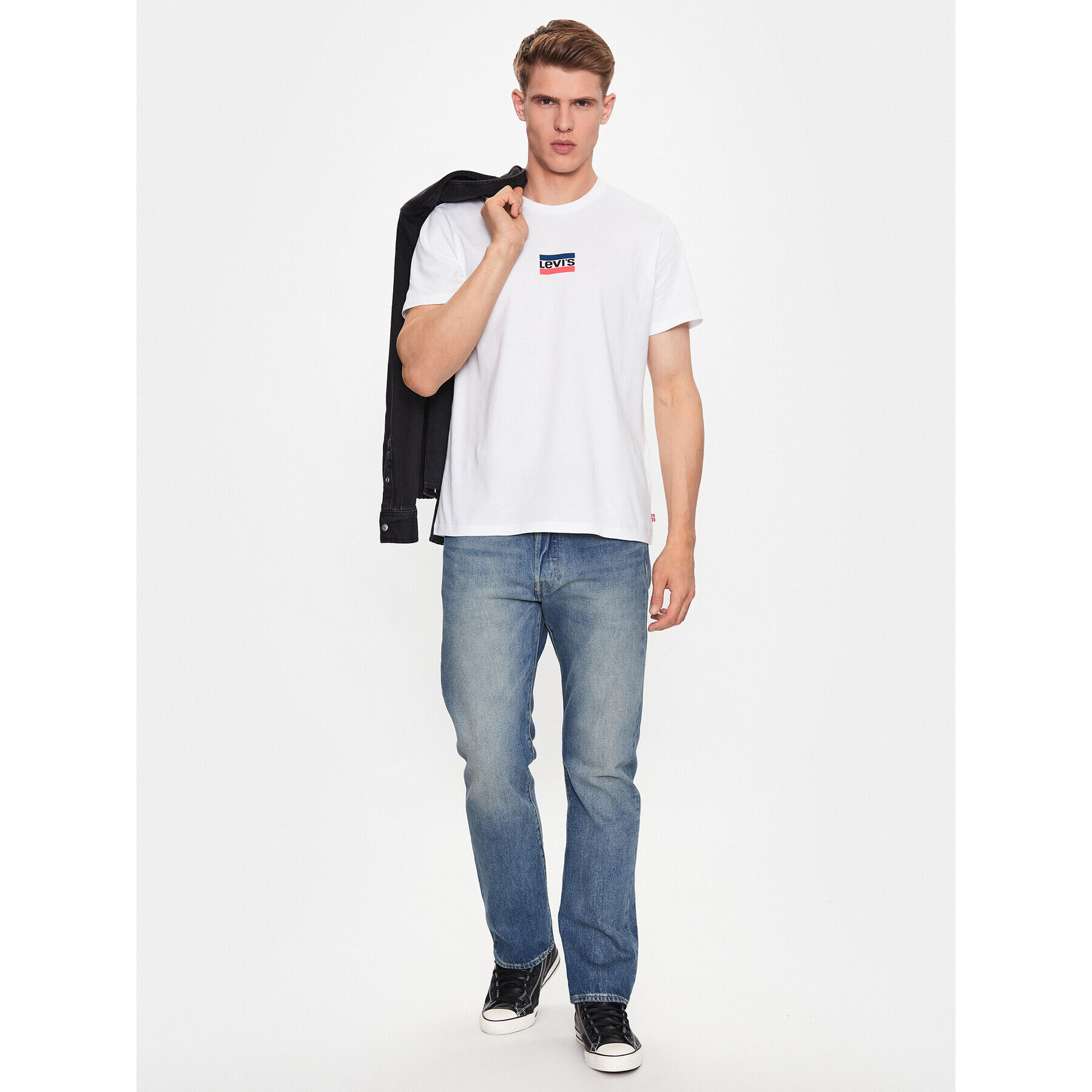 Levi's® Tričko Graphic Mini 22491-1292 Biela Regular Fit - Pepit.sk