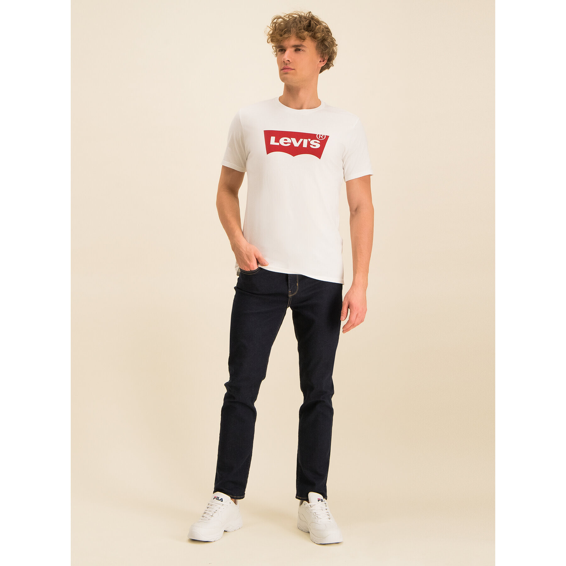 Levi's® Tričko Graphic Set 17783-0140 Biela Regular Fit - Pepit.sk