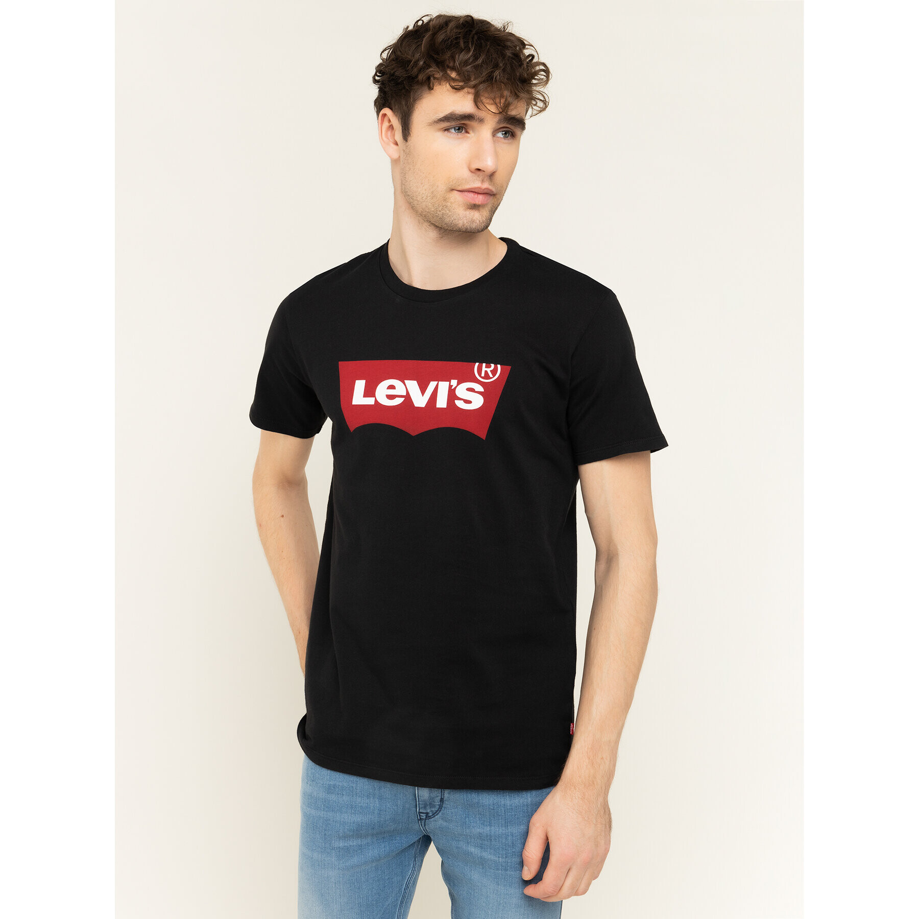 Levi's® Tričko Housemark Tee 17783-0137 Čierna Regular Fit - Pepit.sk