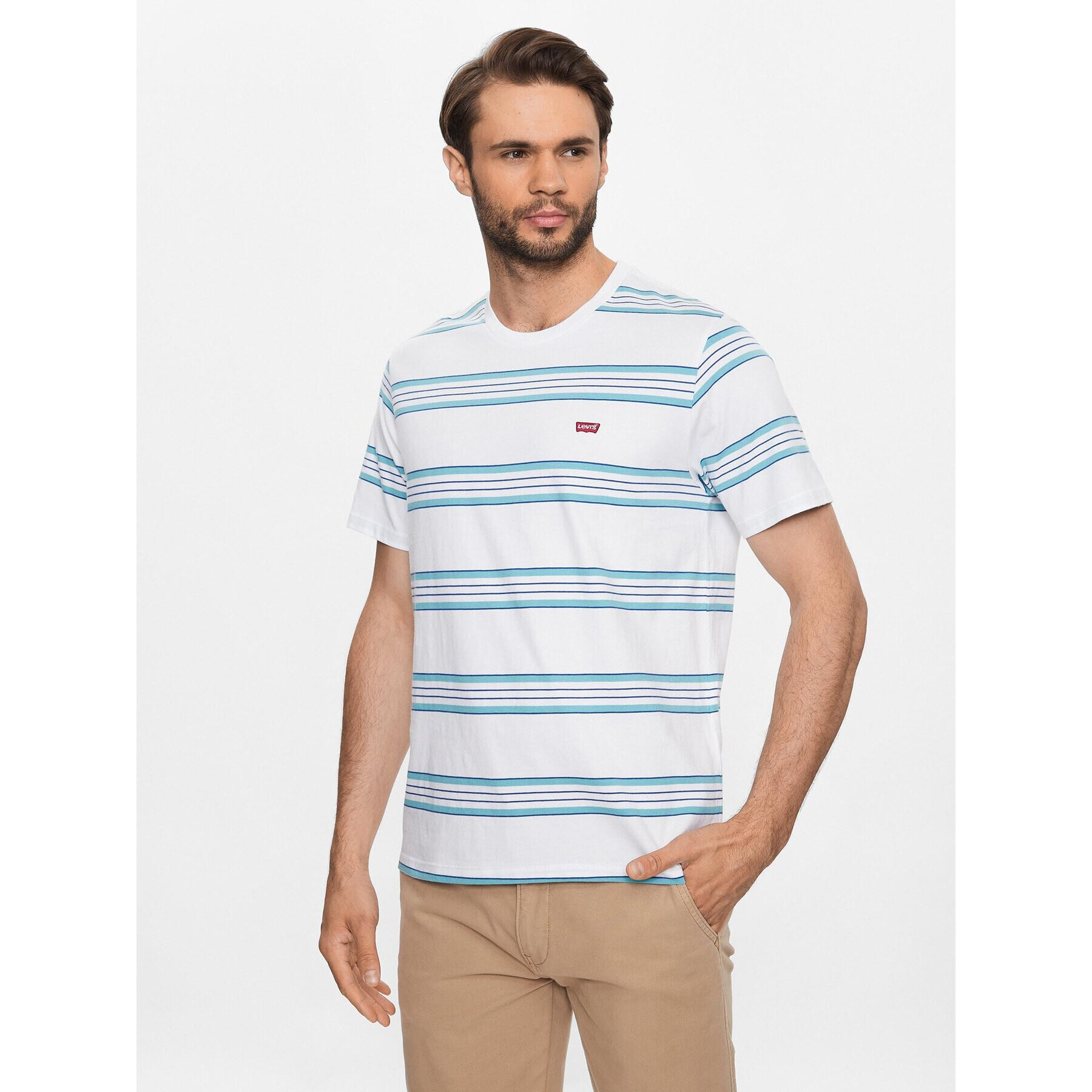 Levi's® Tričko Original 566050162 Biela Regular Fit - Pepit.sk