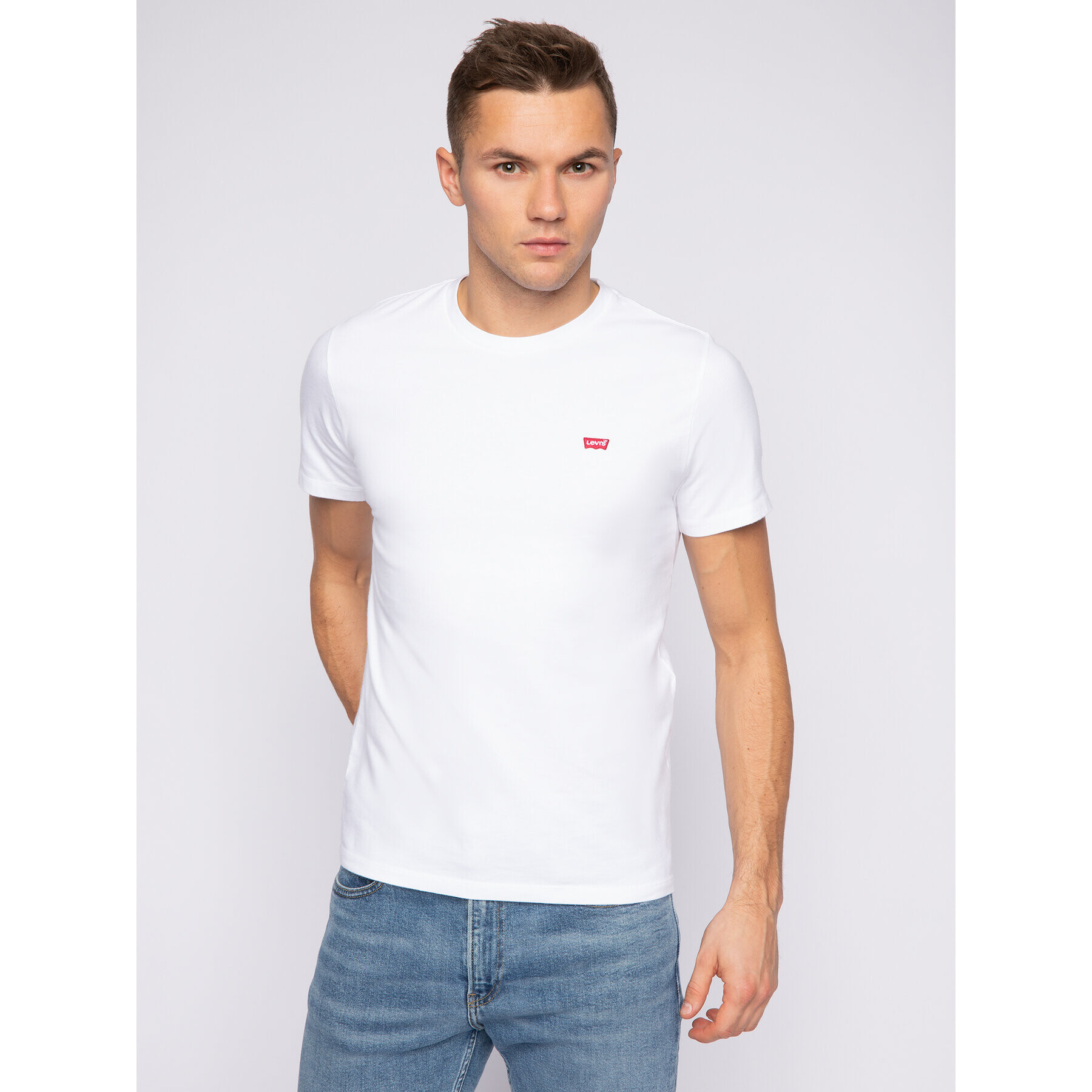 Levi's® Tričko Original Hm Tee 56605-0000 Biela Regular Fit - Pepit.sk