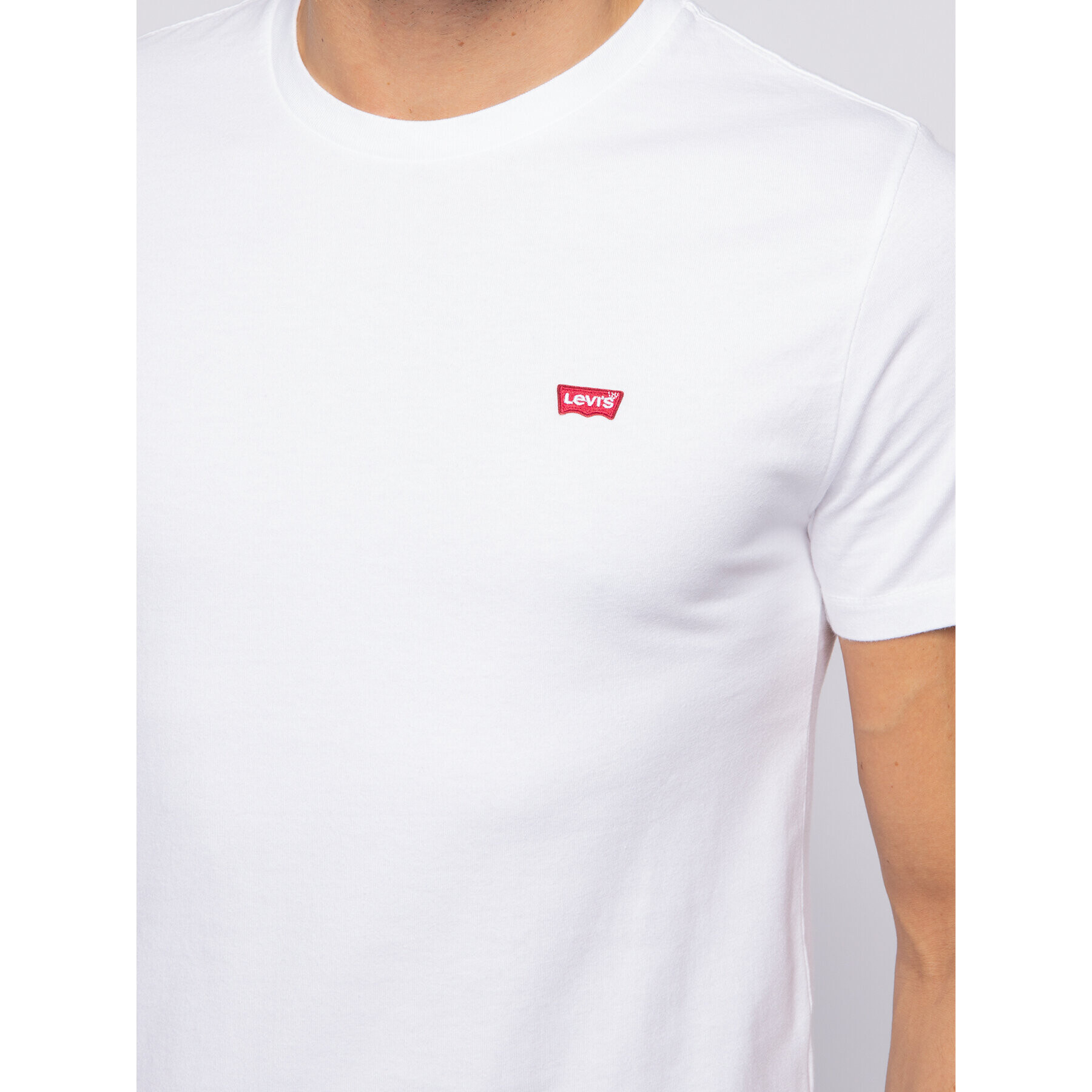 Levi's® Tričko Original Hm Tee 56605-0000 Biela Regular Fit - Pepit.sk