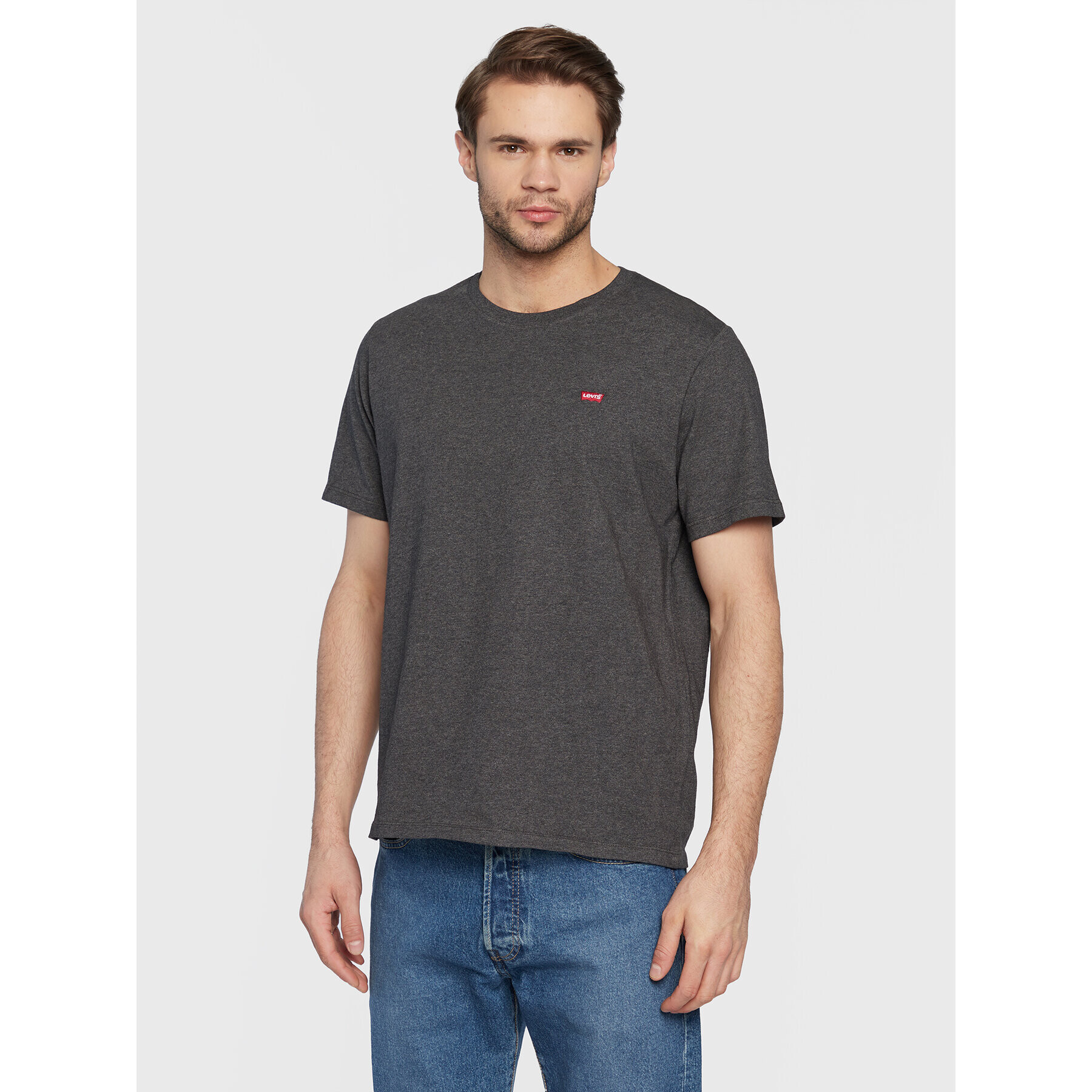 Levi's® Tričko Original Housemark 56605-0149 Sivá Regular Fit - Pepit.sk