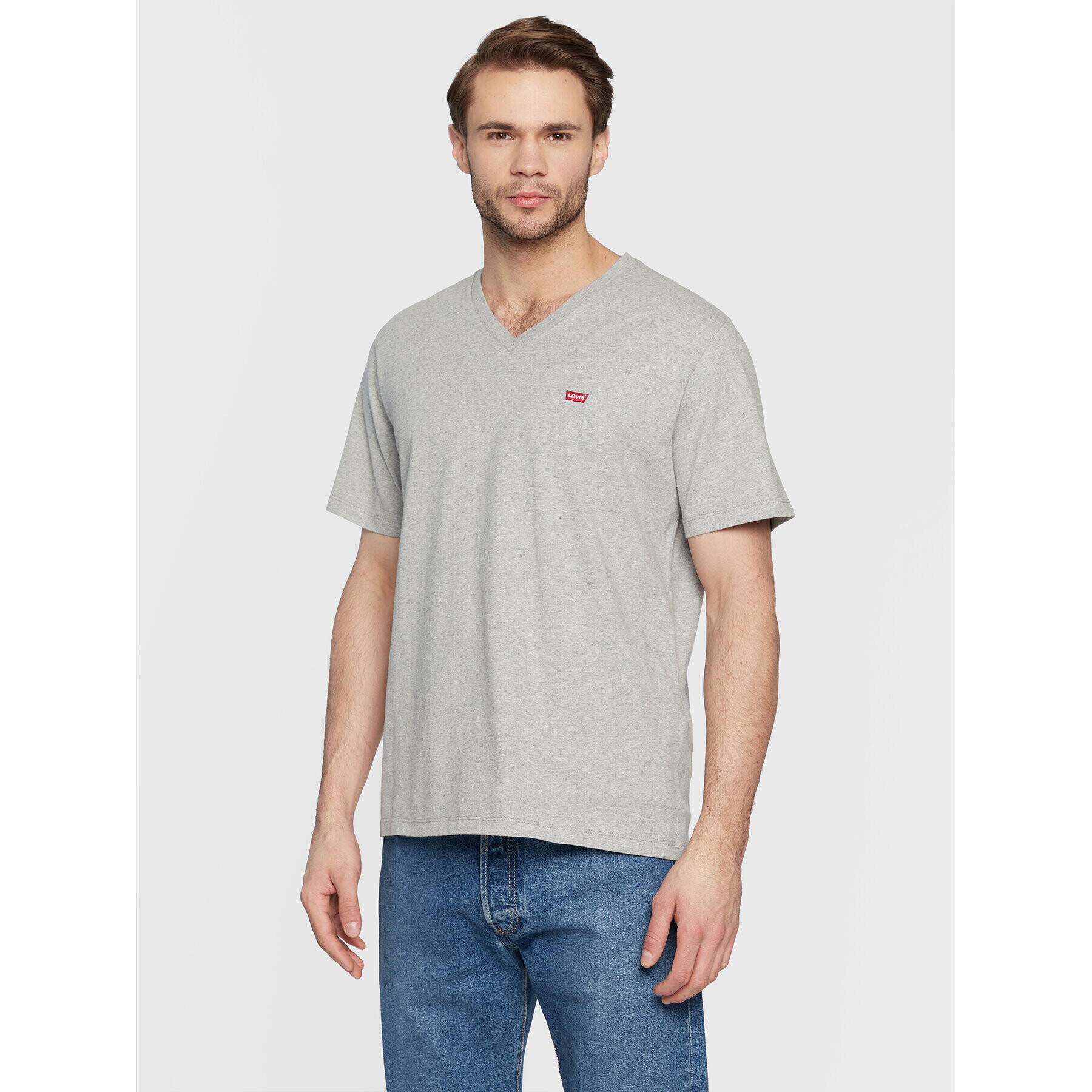 Levi's® Tričko Original Housemark 85641-0023 Sivá Regular Fit - Pepit.sk