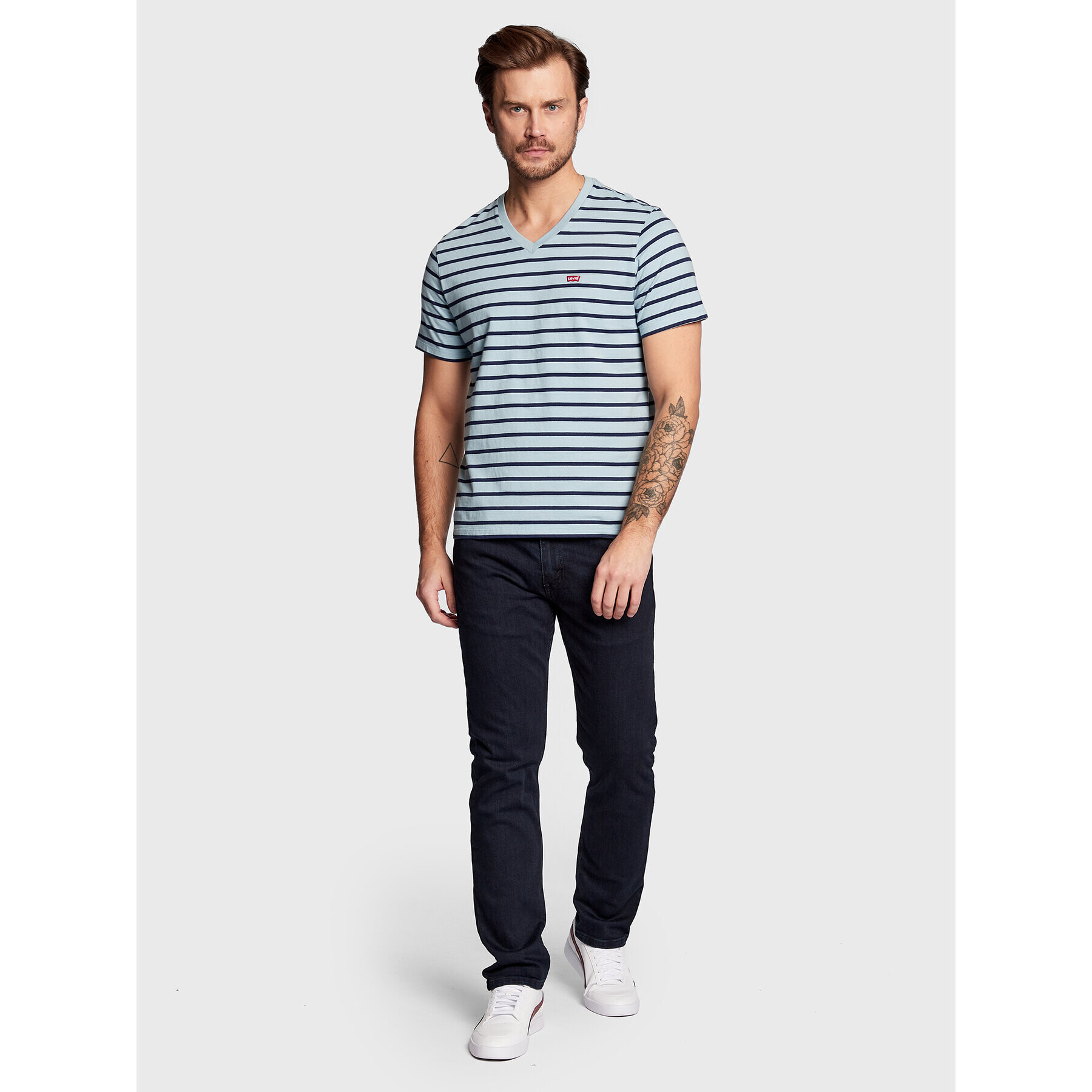 Levi's® Tričko Original Housemark 85641-0024 Modrá Standard Fit - Pepit.sk