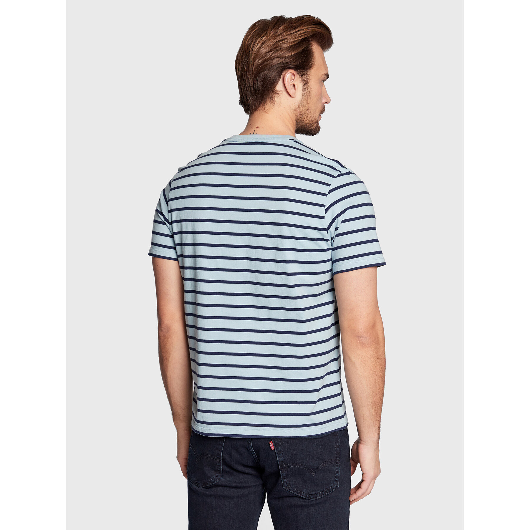 Levi's® Tričko Original Housemark 85641-0024 Modrá Standard Fit - Pepit.sk