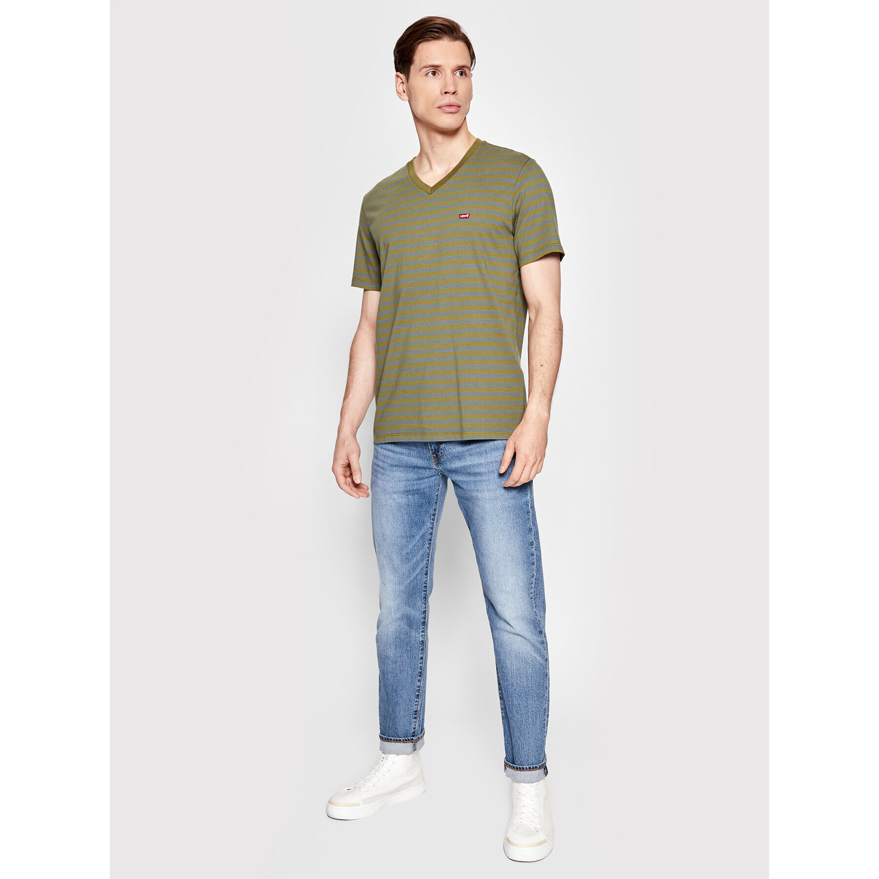 Levi's® Tričko Original Housemarked 85641-0022 Zelená Standard Fit - Pepit.sk