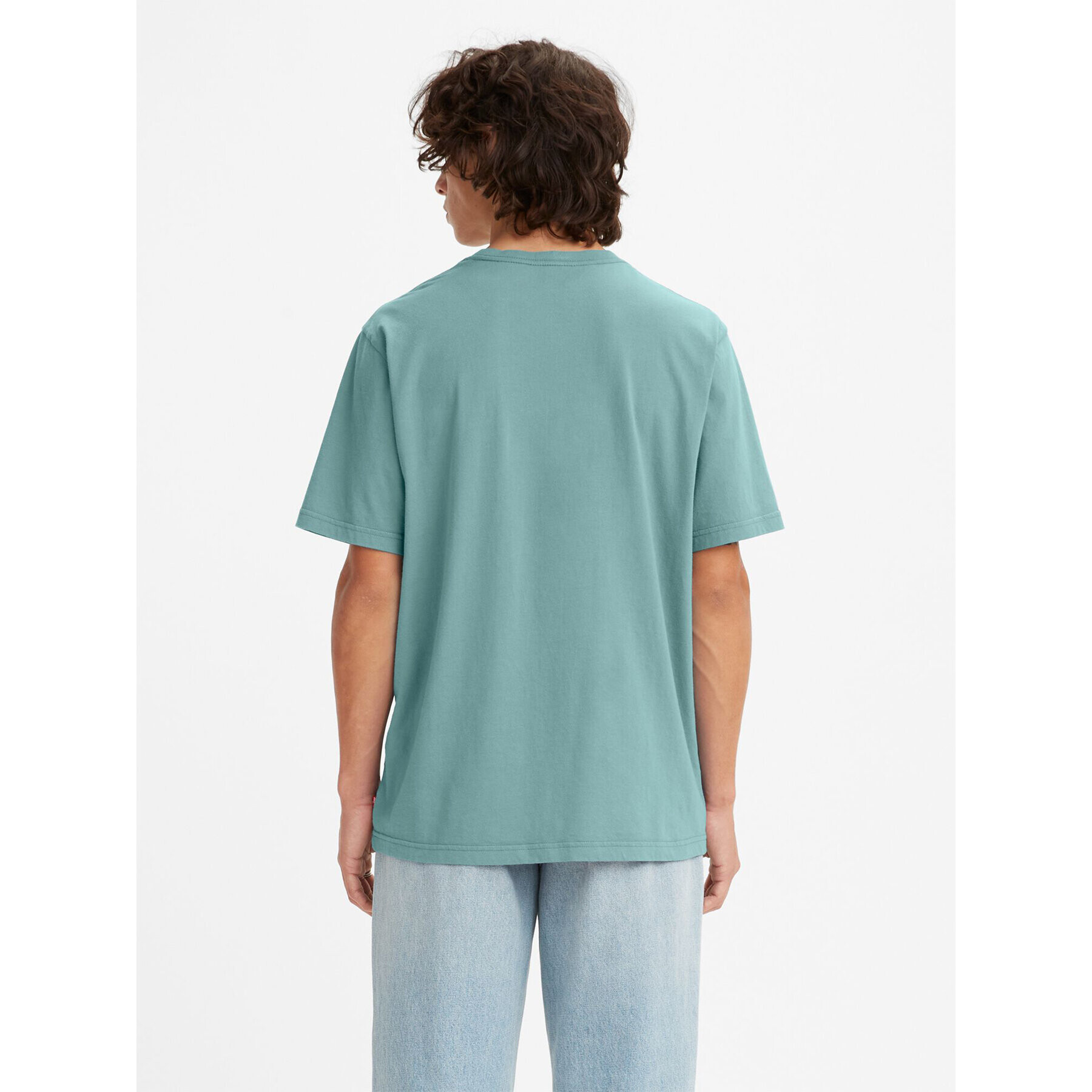 Levi's® Tričko Poster Chest Pastel 161430744 Modrá Loose Fit - Pepit.sk