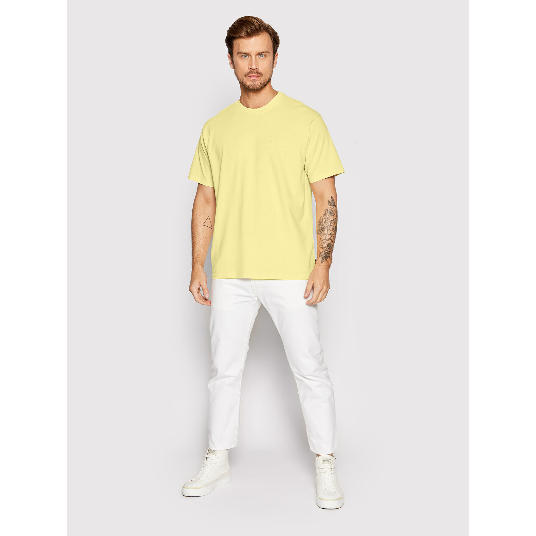 Levi's® Tričko Red Tab™ A0637-0024 Žltá Relaxed Fit - Pepit.sk