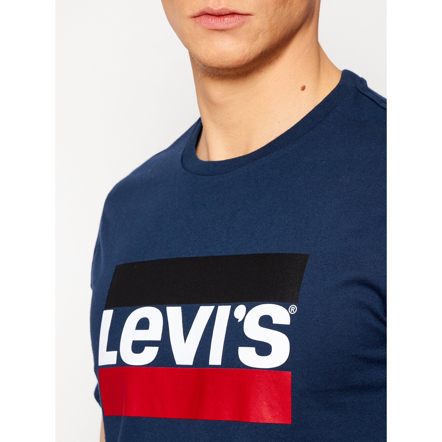 Levi's® Tričko Sportswear Graphic Tee 39636-0003 Tmavomodrá Regular Fit - Pepit.sk