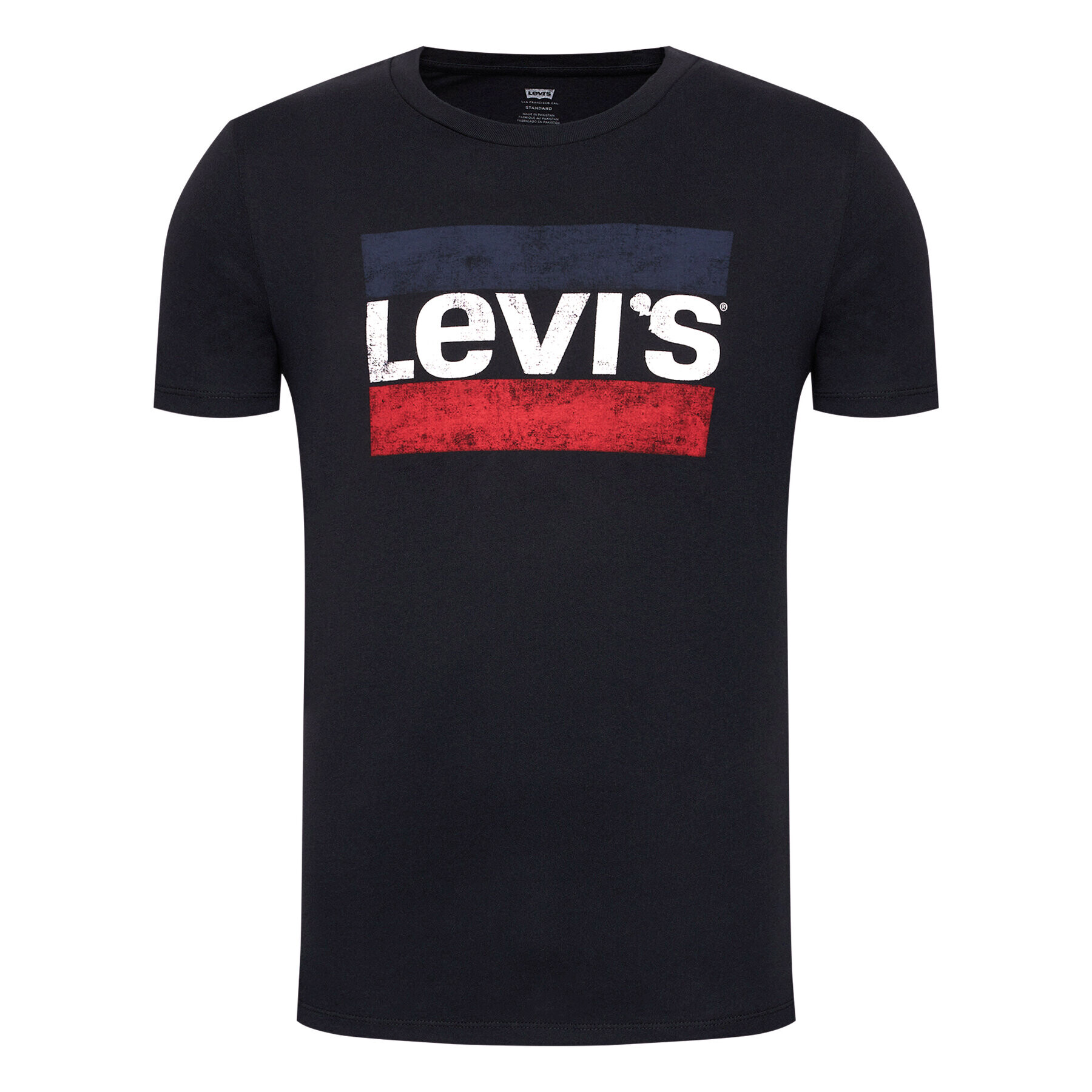 Levi's® Tričko Sportswear Graphic Tee 39636-0050 Čierna Regular Fit - Pepit.sk