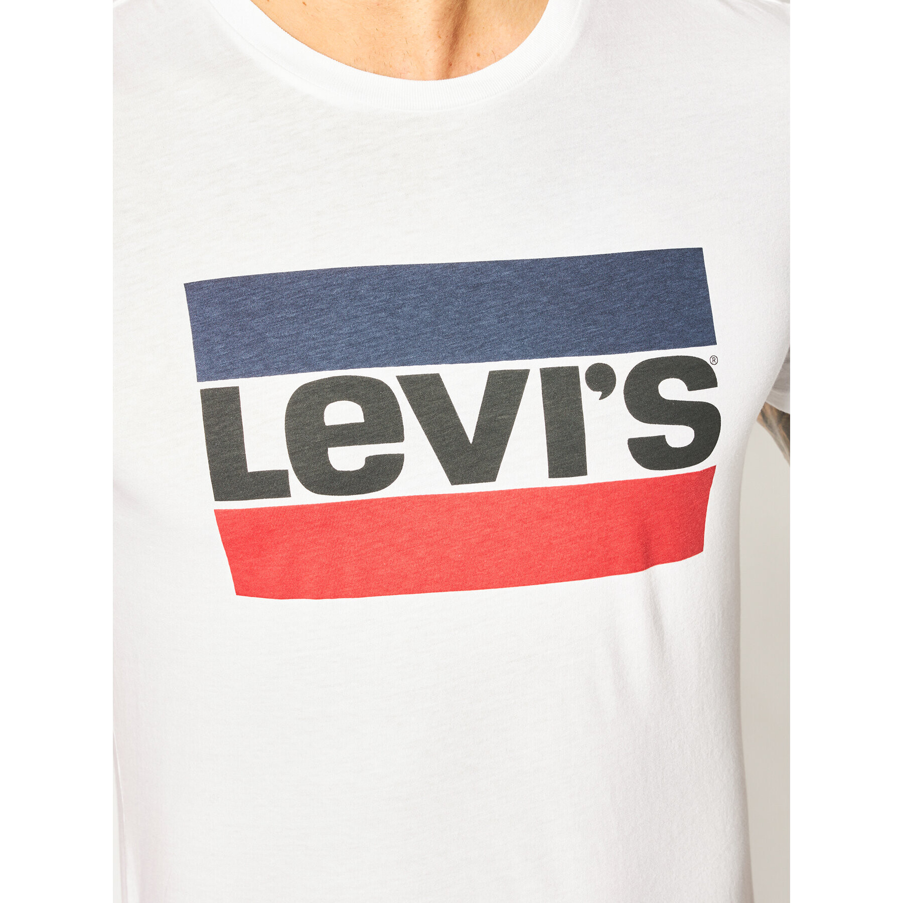 Levi's® Tričko Sportswear Logo Graphic 39636-0000 Biela Regular Fit - Pepit.sk