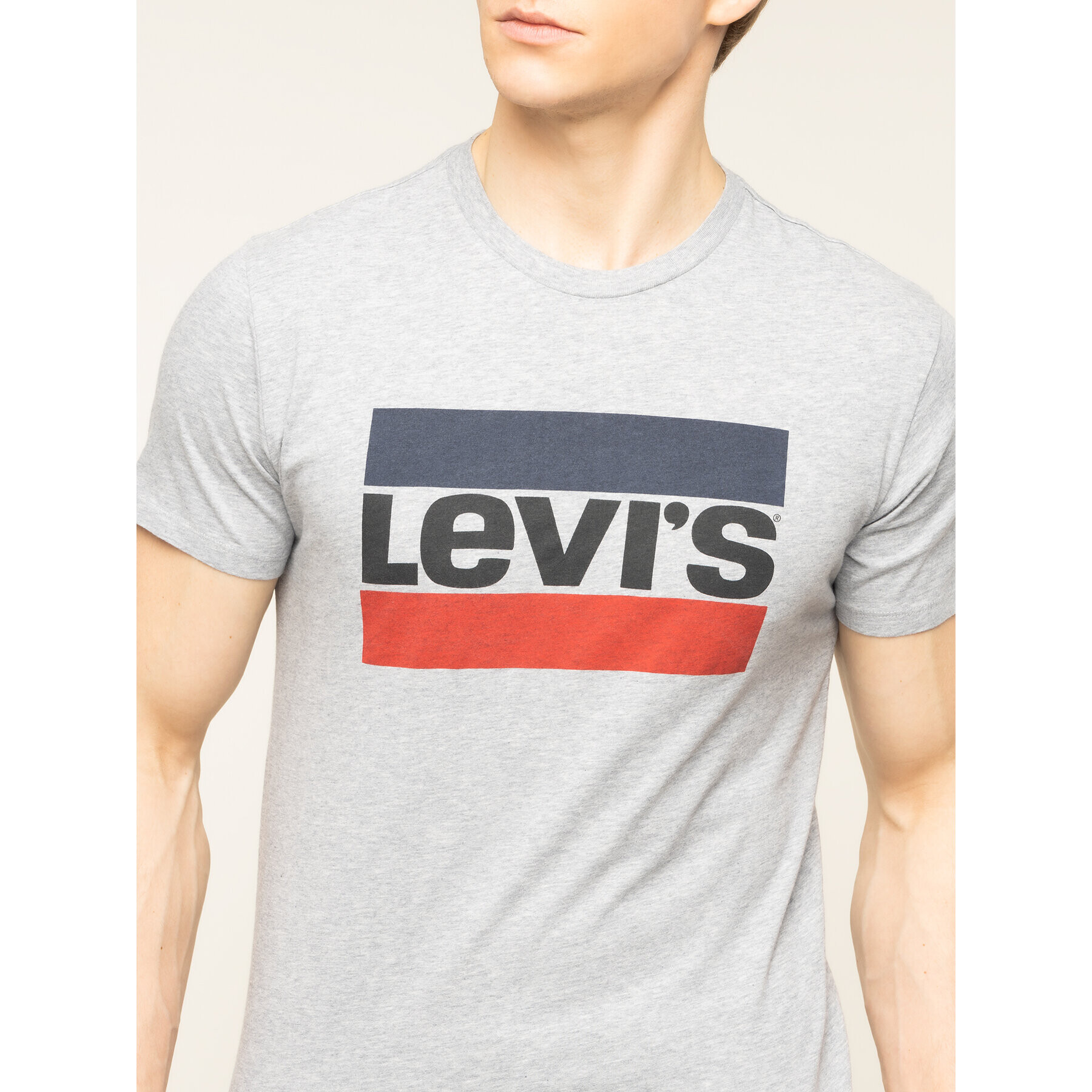 Levi's® Tričko Sportswear Logo Graphic 39636-0002 Sivá Regular Fit - Pepit.sk