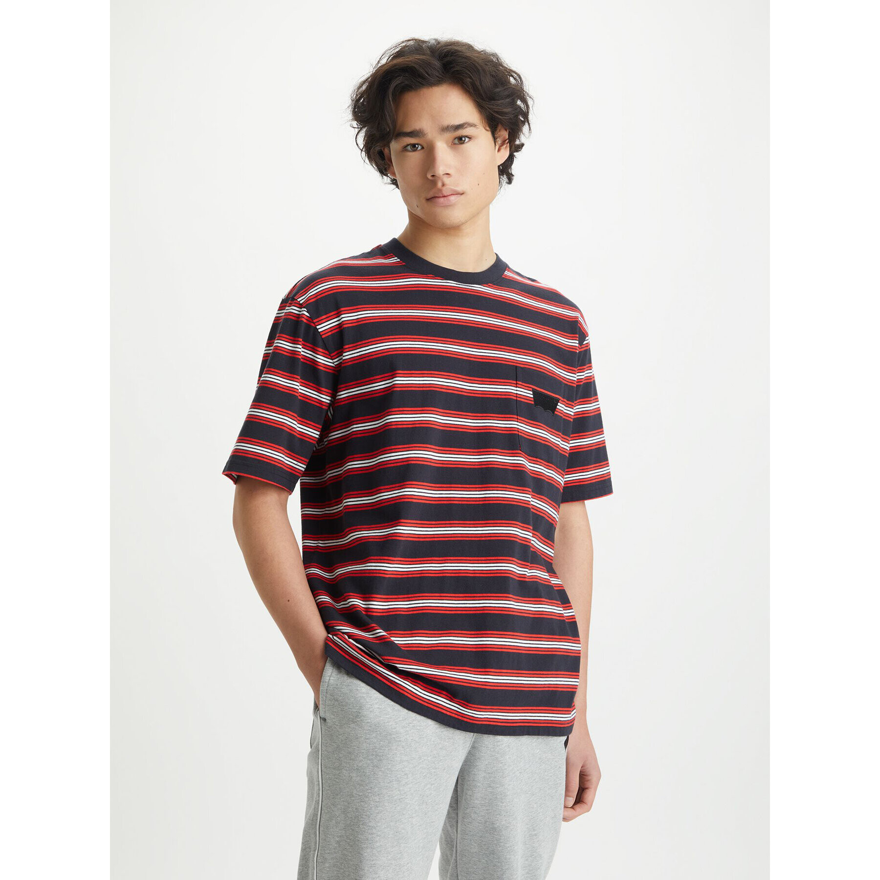 Levi's® Tričko Stay Loose Graphic Tee A52430001 Farebná Oversize - Pepit.sk