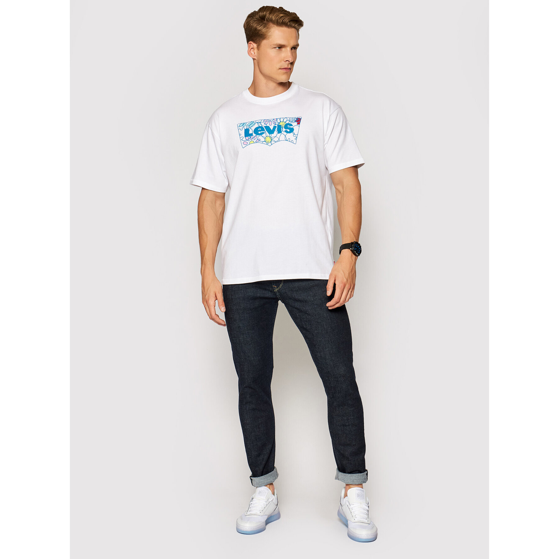 Levi's® Tričko Vintage Graphic 87373-0012 Biela Relaxed Fit - Pepit.sk