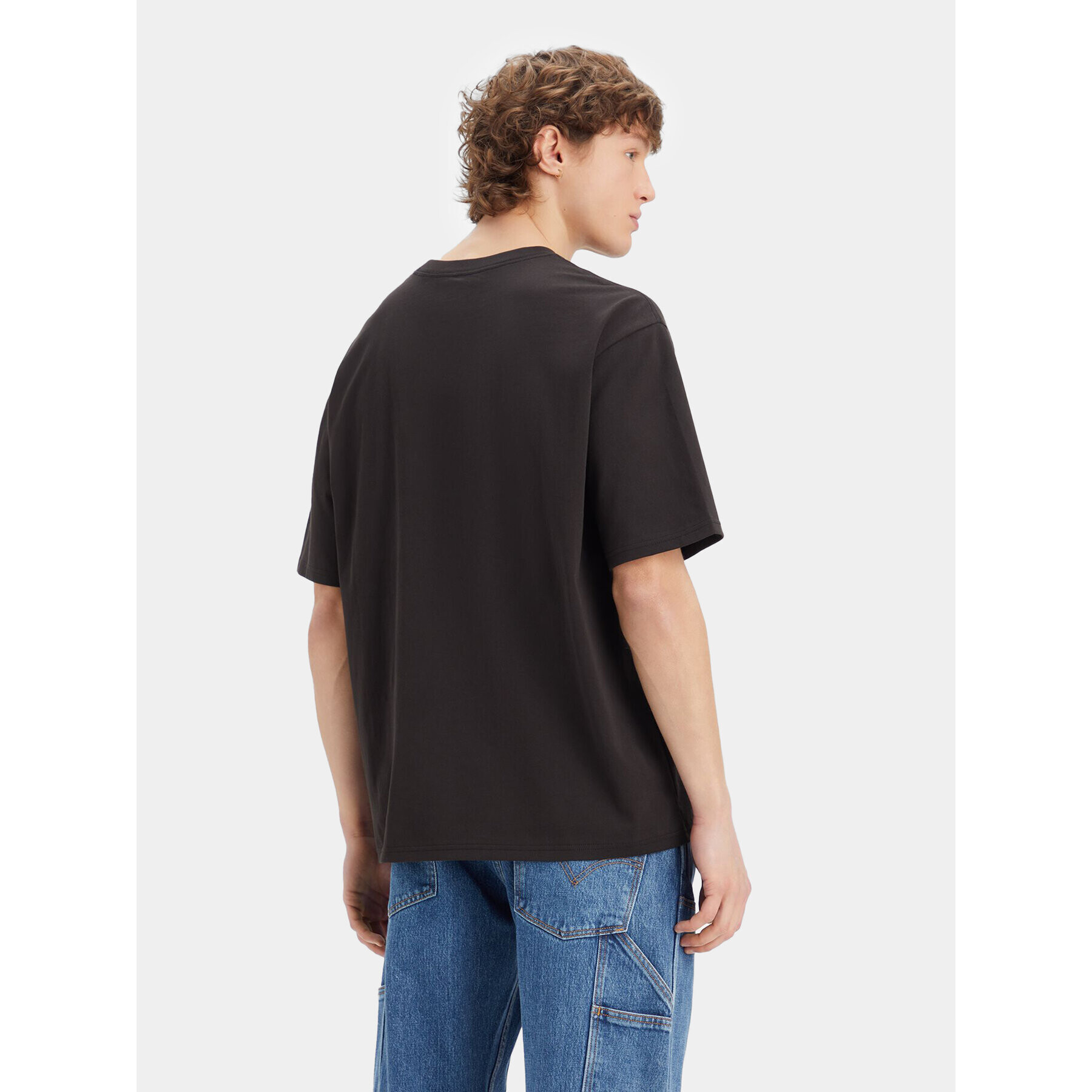 Levi's® Tričko Workwear A5850-0004 Čierna Loose Fit - Pepit.sk