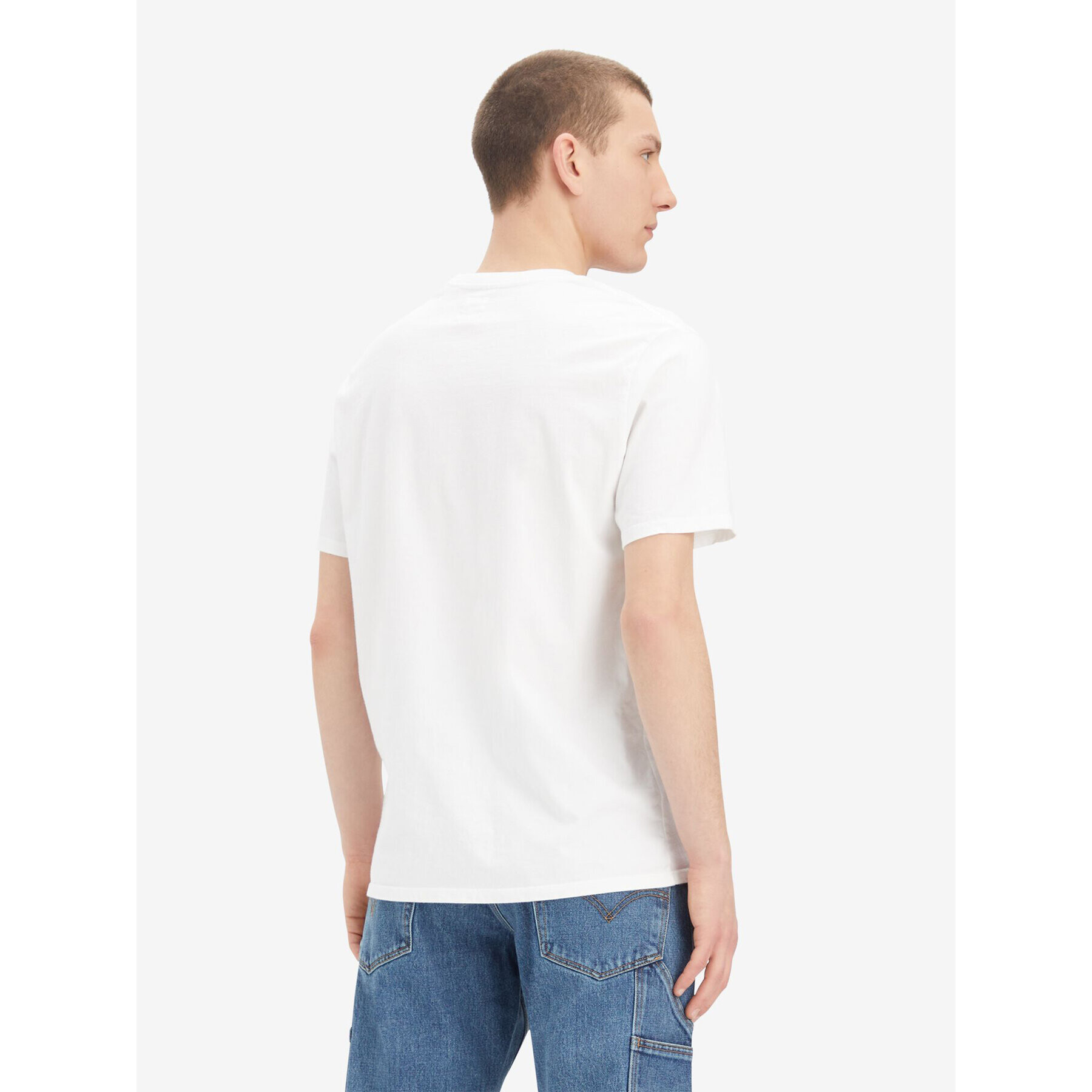 Levi's® Tričko Workwear A5850-0005 Biela Loose Fit - Pepit.sk