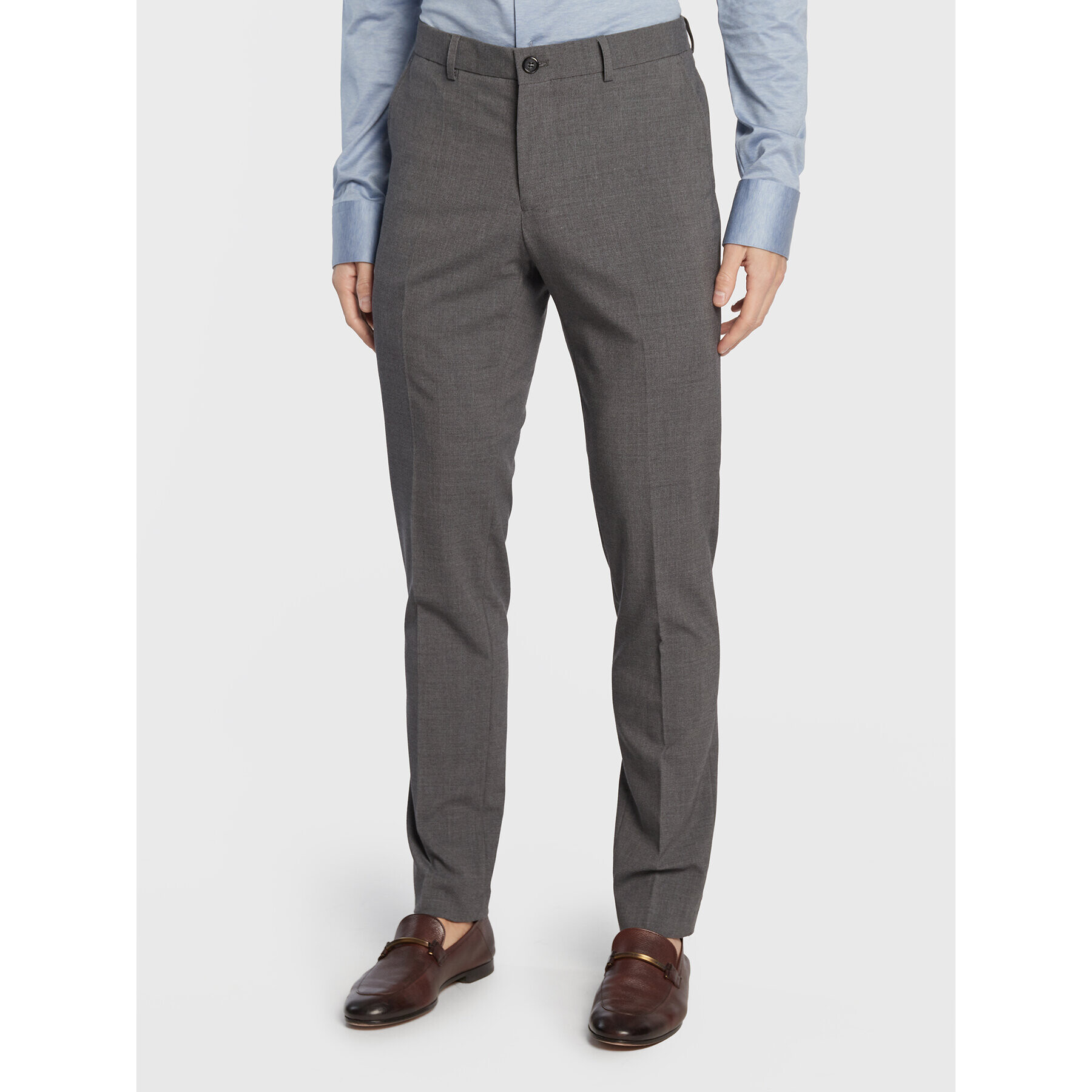 Lindbergh Oblek 30-61040 Sivá Slim Fit - Pepit.sk