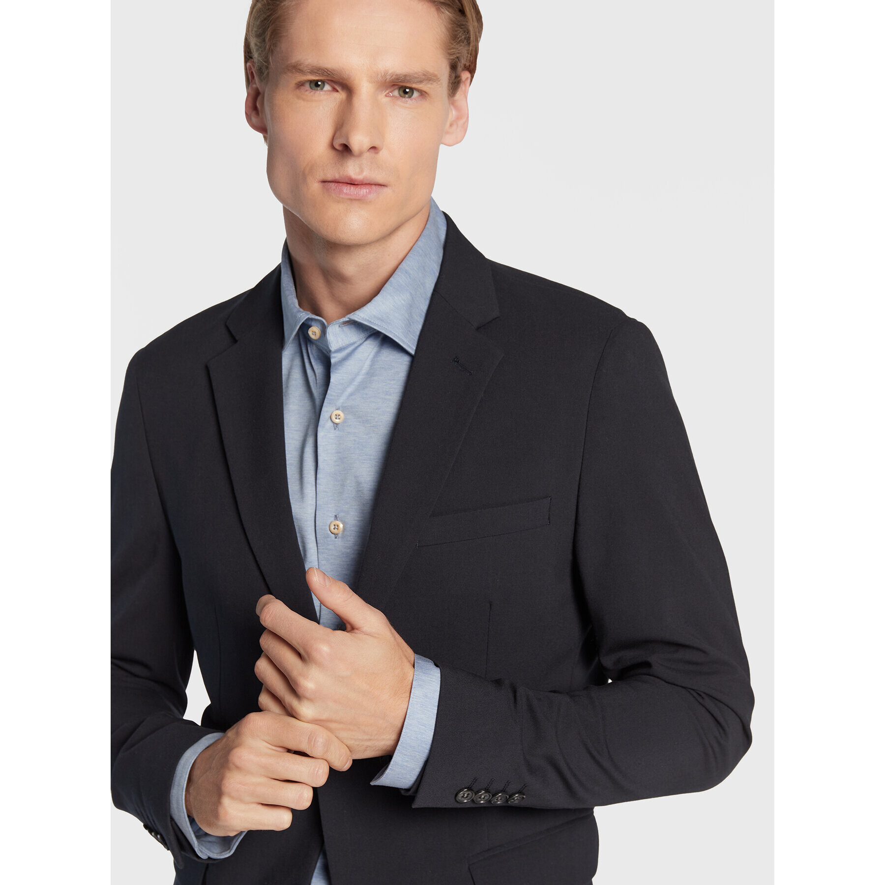 Lindbergh Oblek 30-61040 Tmavomodrá Slim Fit - Pepit.sk