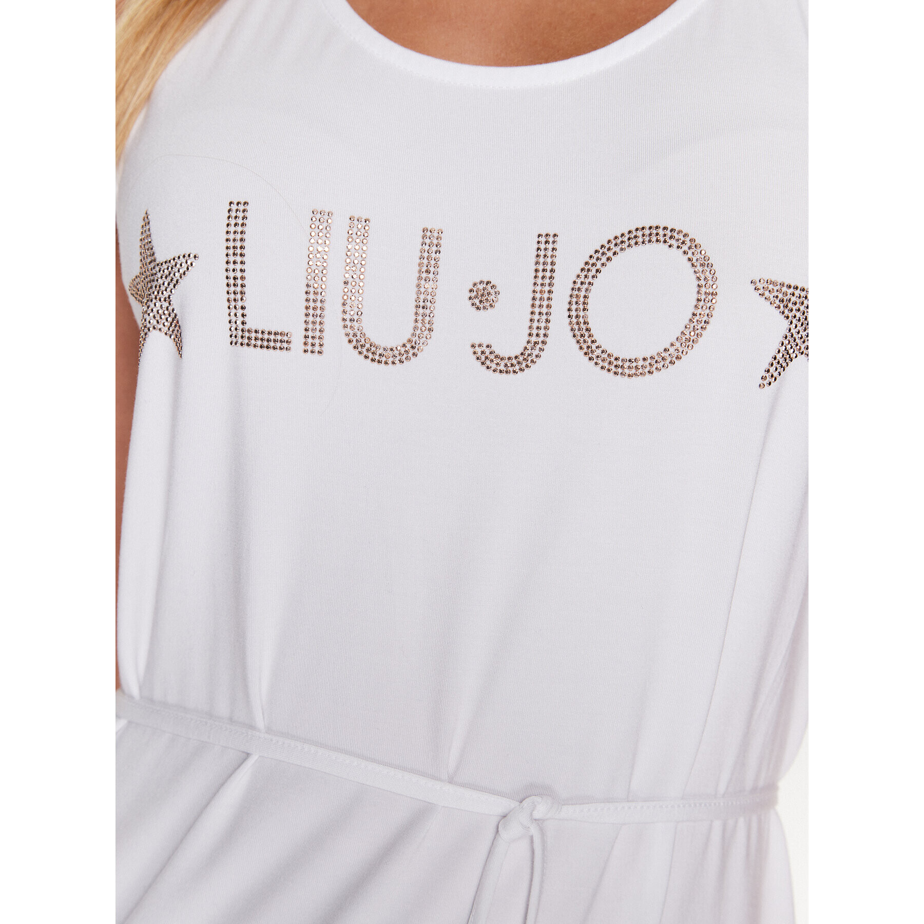 Liu Jo Beachwear Letné šaty VA3026 J5360 Biela Regular Fit - Pepit.sk