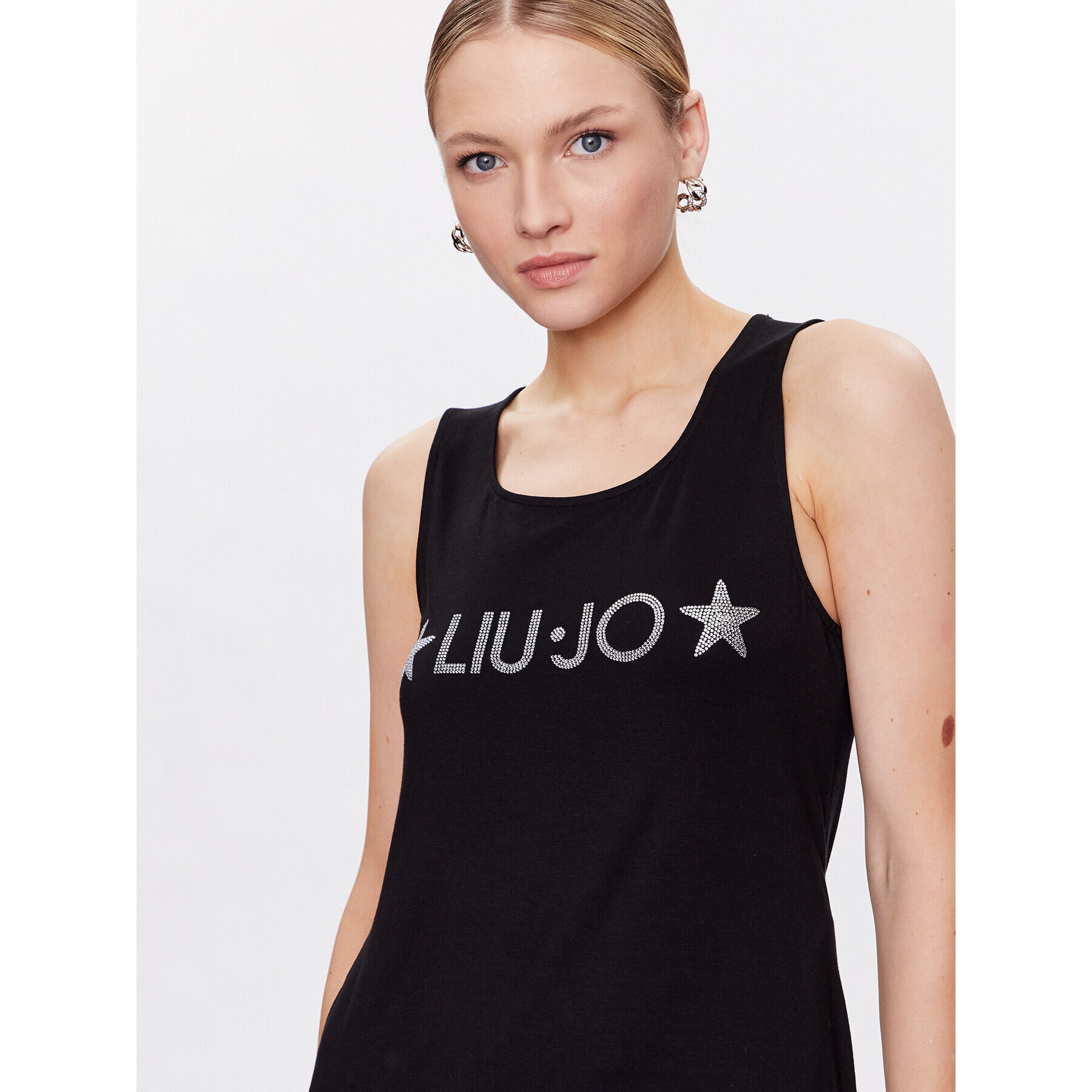 Liu Jo Beachwear Top VA3100 J5360 Čierna Regular Fit - Pepit.sk