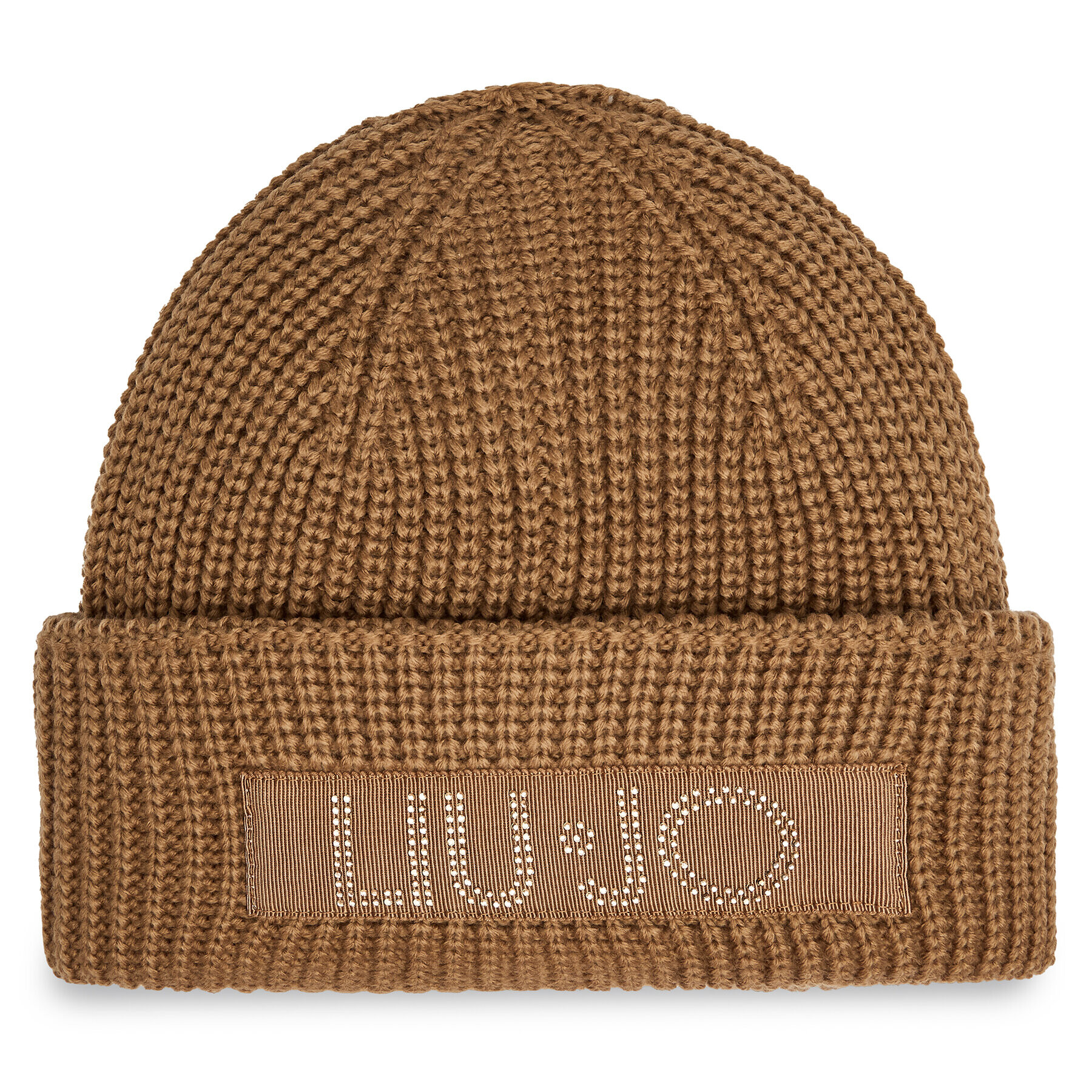 Liu Jo Čiapka Cappello Logo Applic 2F3041 M0300 Hnedá - Pepit.sk