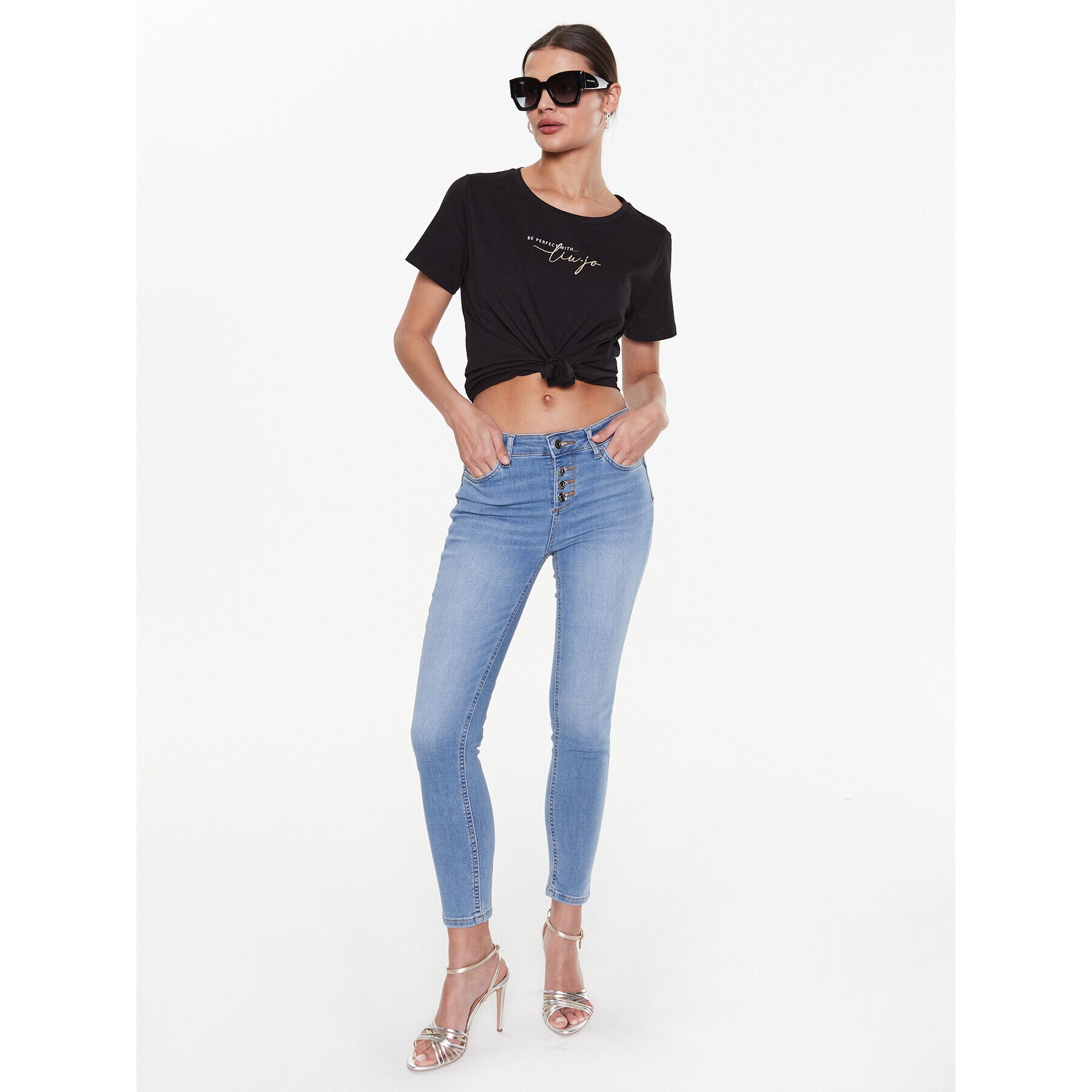 Liu Jo Džínsy UA3006 D4538 Modrá Skinny Fit - Pepit.sk